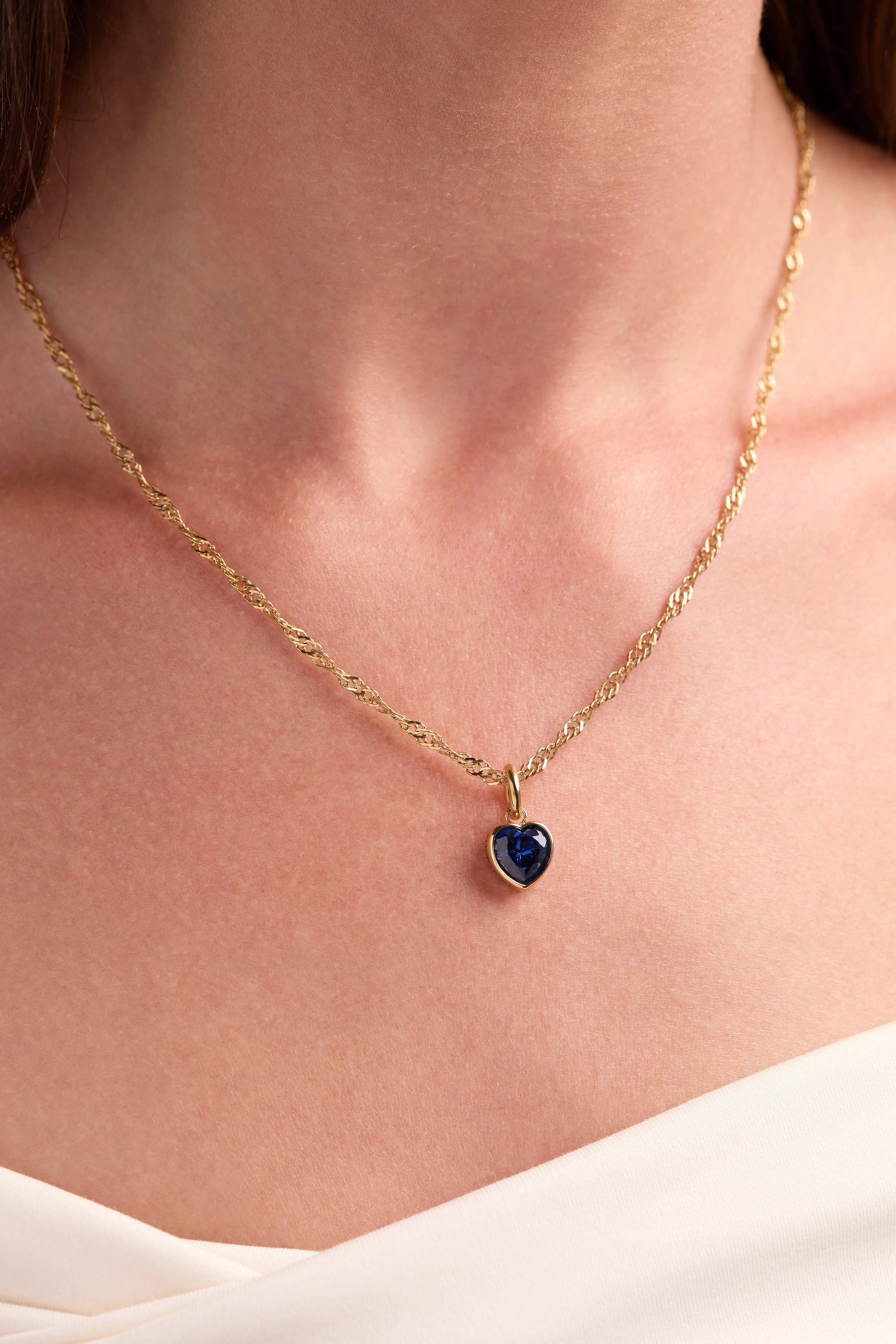 September 'Protection' Heart Birthstone Charm sold by Alex and Ani product image thumbnail 2