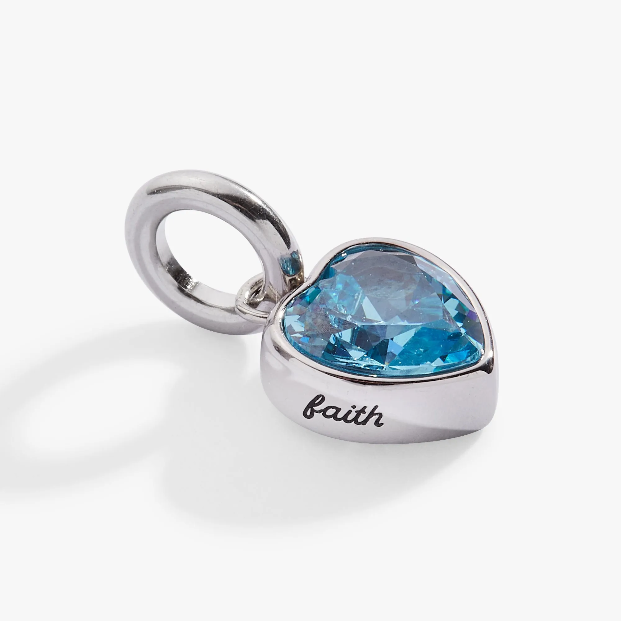 March 'Faith' Heart Birthstone Charm sold by Alex and Ani product image thumbnail 5