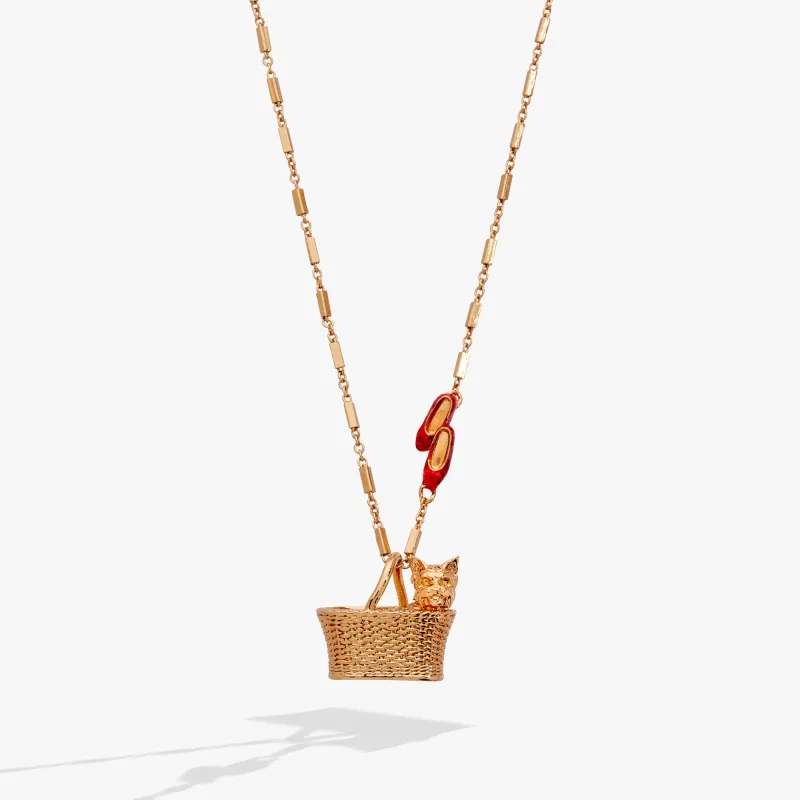 The Wizard of Oz™ Dorothy & Toto Basket Pendant sold by Alex and Ani