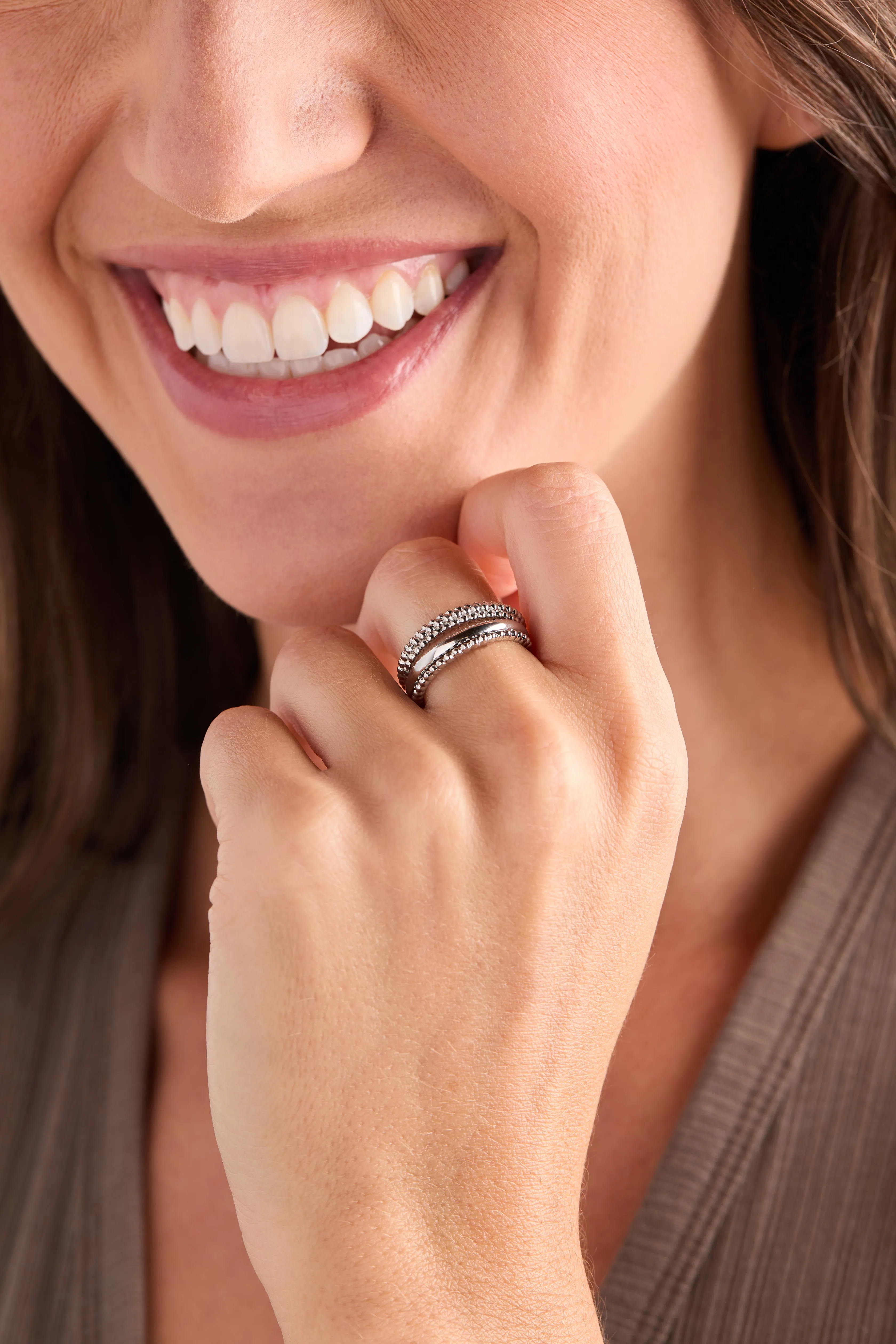 Ball Stacking Ring Set of 3 sold by Alex and Ani product image thumbnail 4