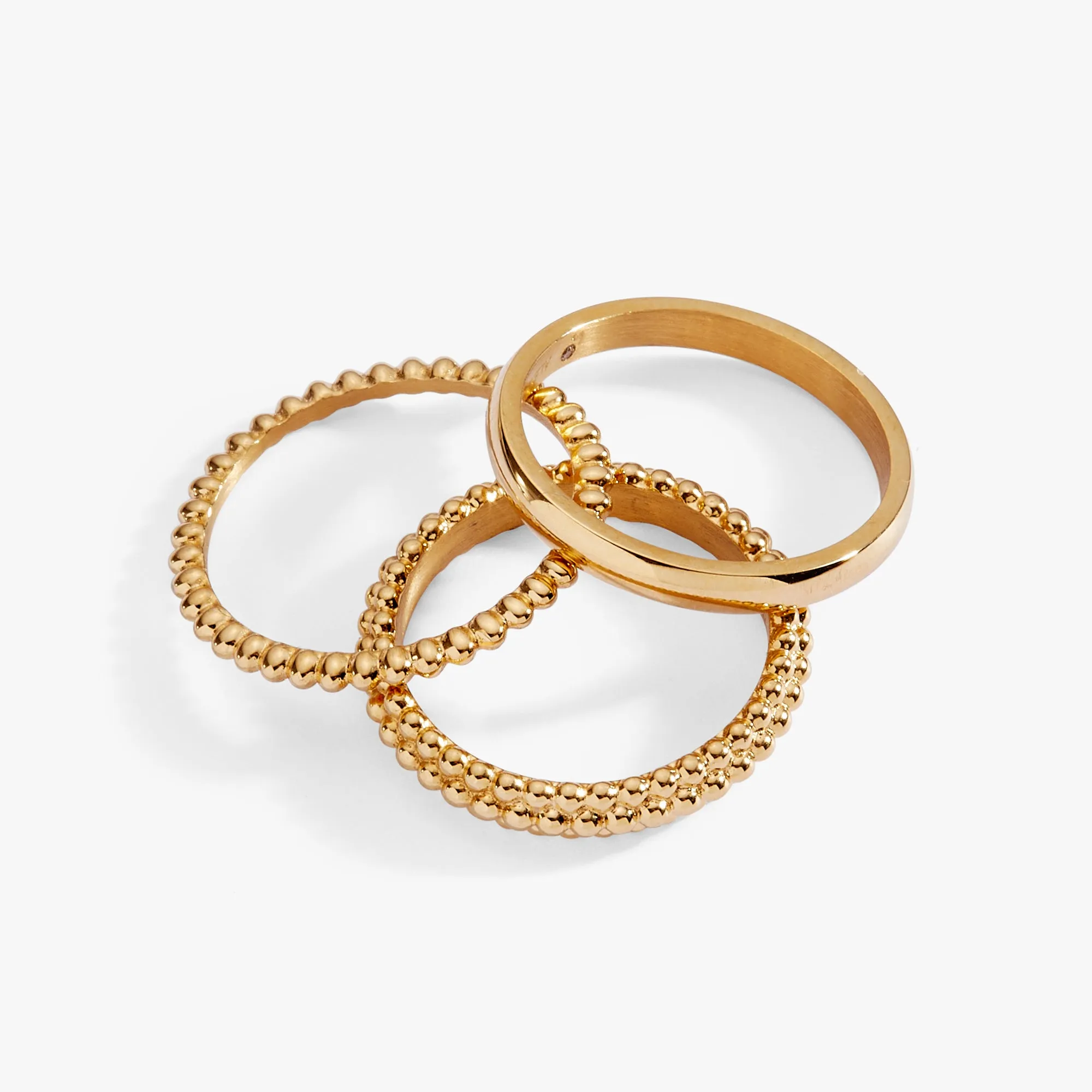 Ball Stacking Ring Set of 3 sold by Alex and Ani product image thumbnail 5