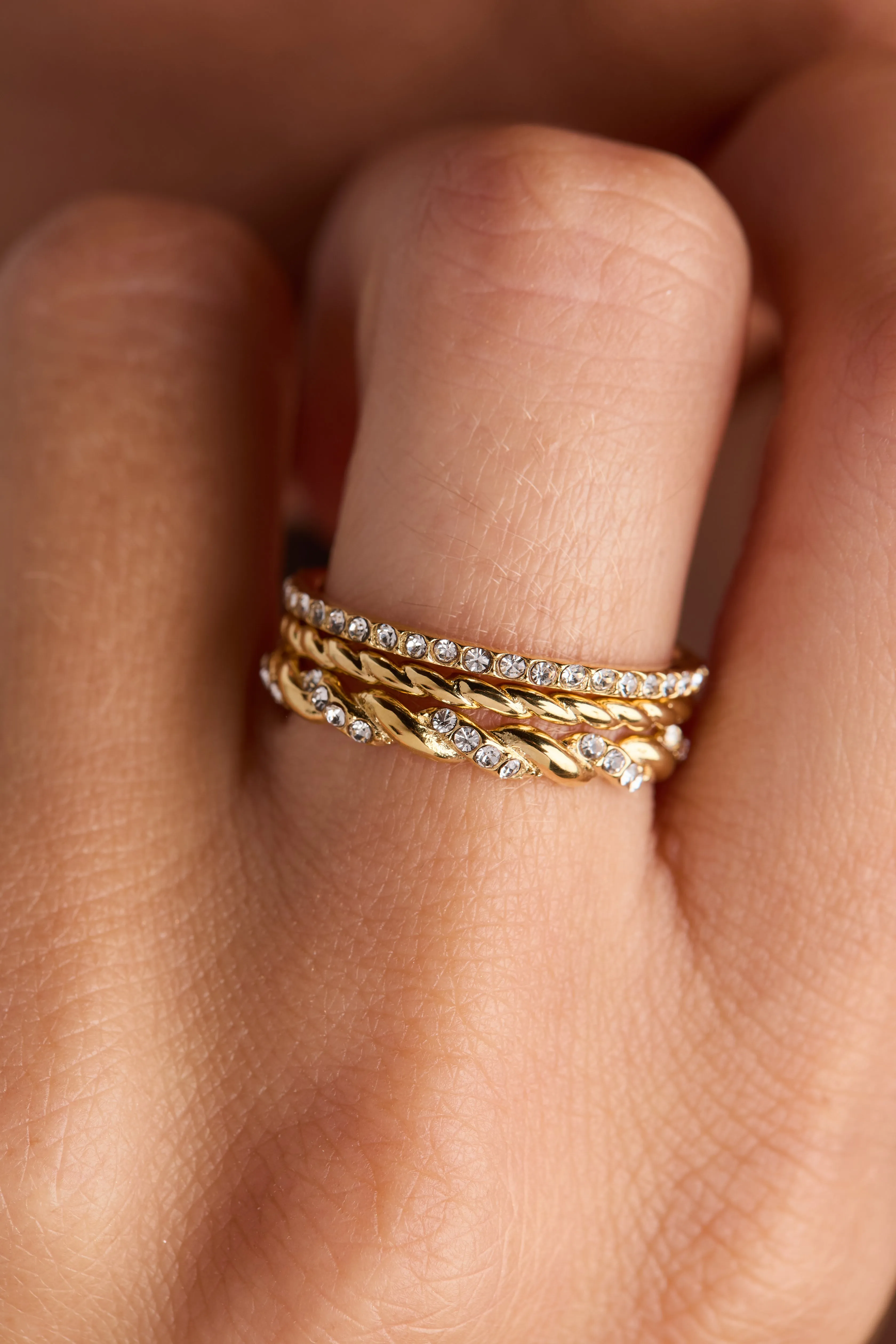Rope Stacking Ring Set of 3 sold by Alex and Ani product image thumbnail 2