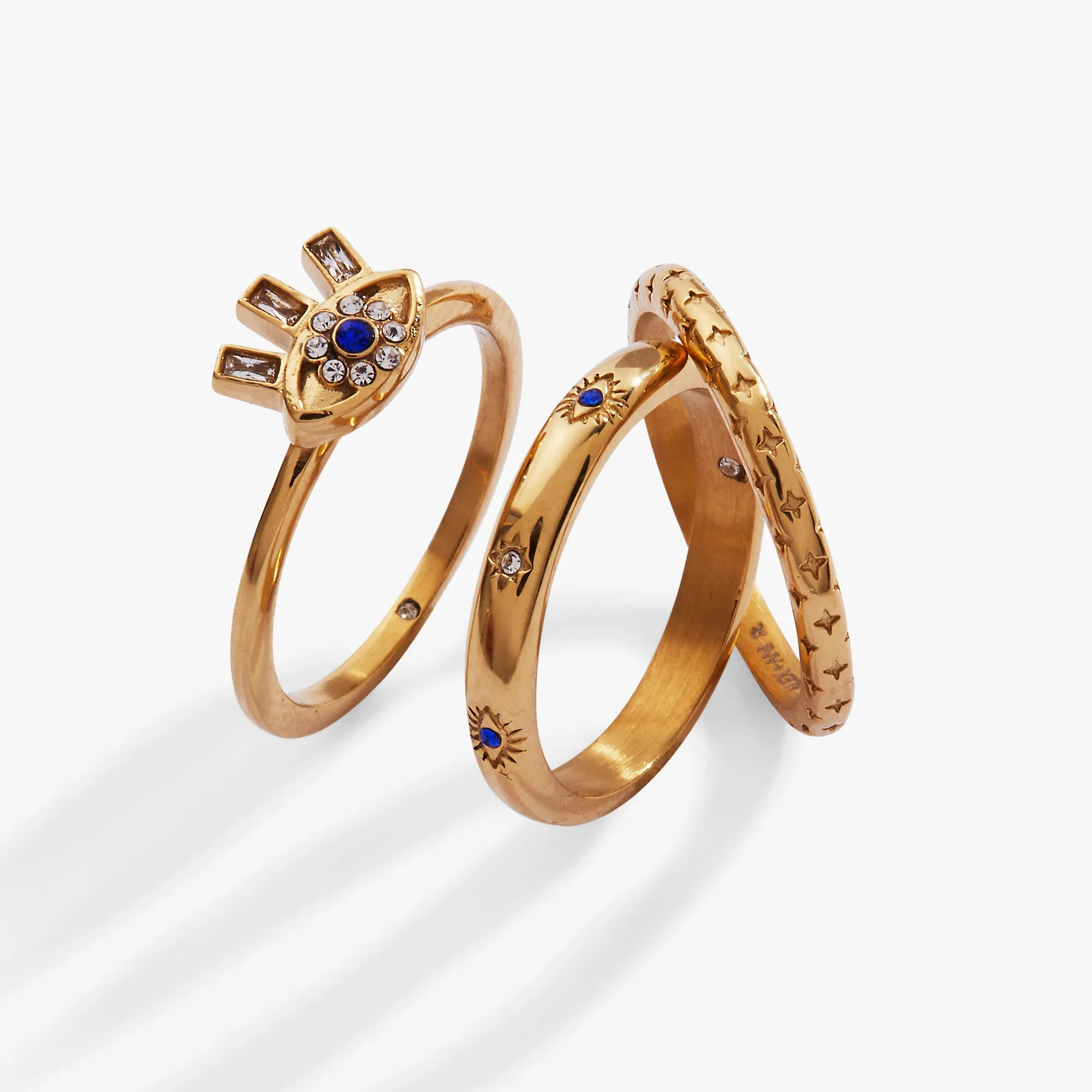 Evil Eye Stacking Ring Set of 3 sold by Alex and Ani product image thumbnail 4
