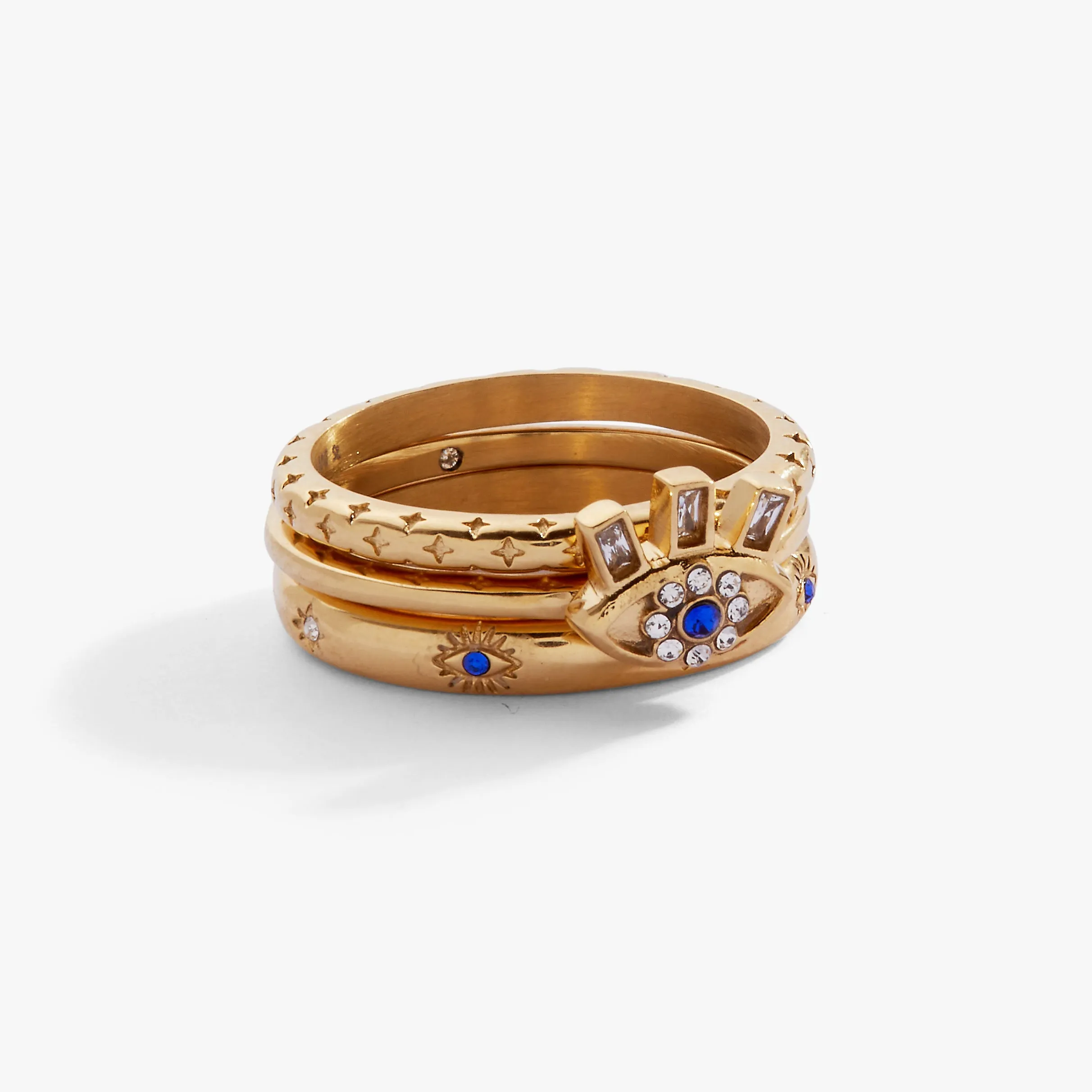Evil Eye Stacking Ring Set of 3 sold by Alex and Ani product image thumbnail 3