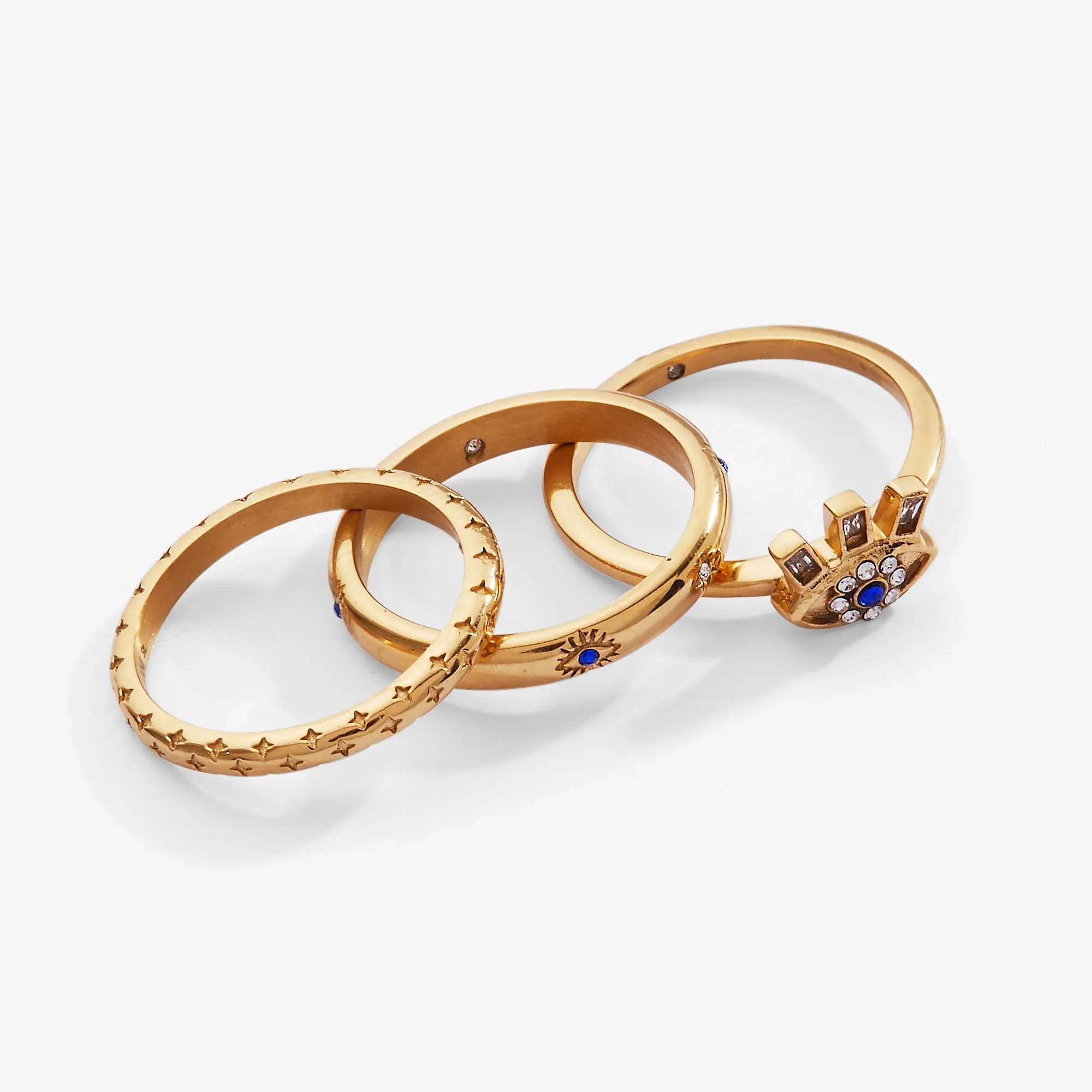 Evil Eye Stacking Ring Set of 3 sold by Alex and Ani