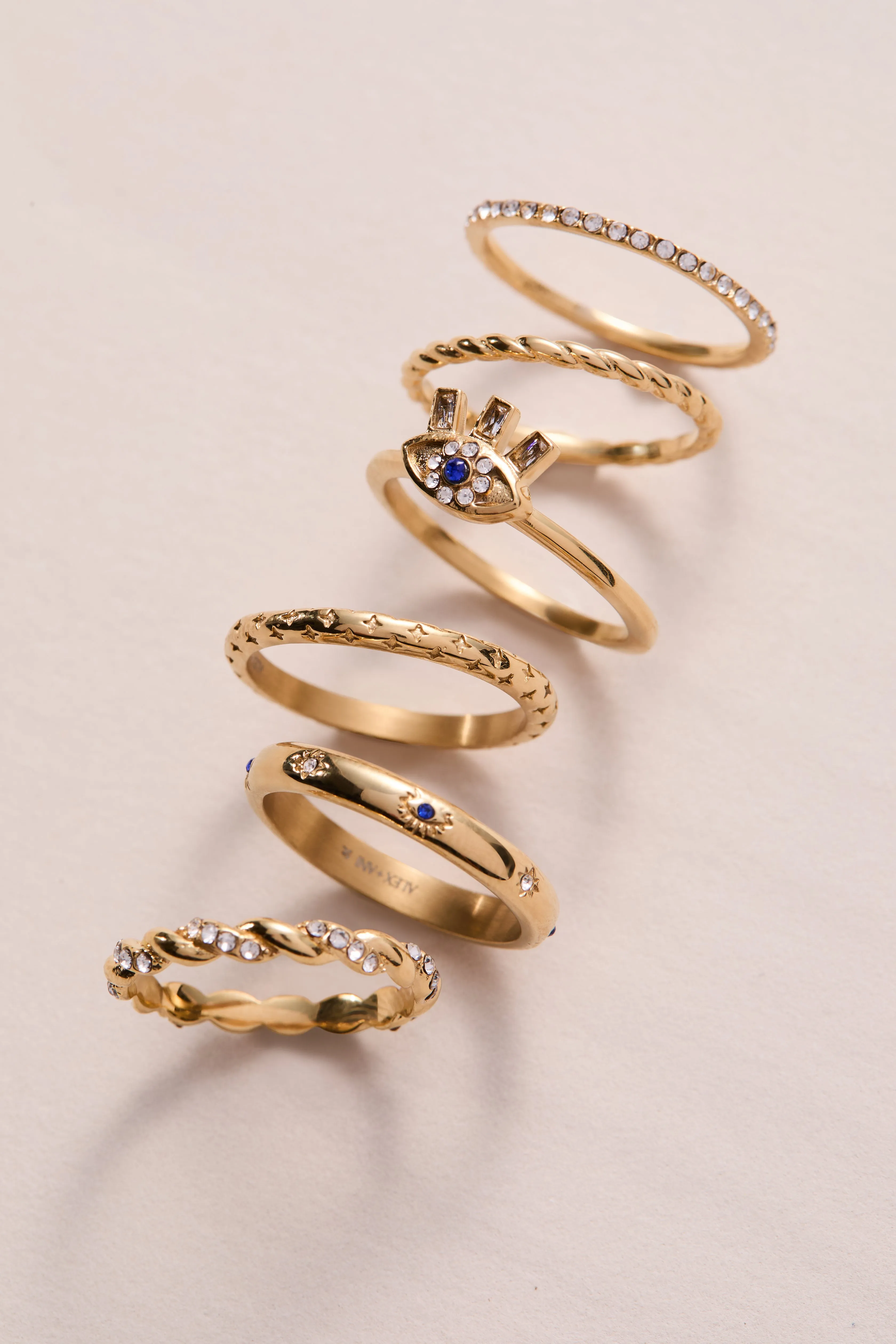 Evil Eye Stacking Ring Set of 3 sold by Alex and Ani product image thumbnail 5