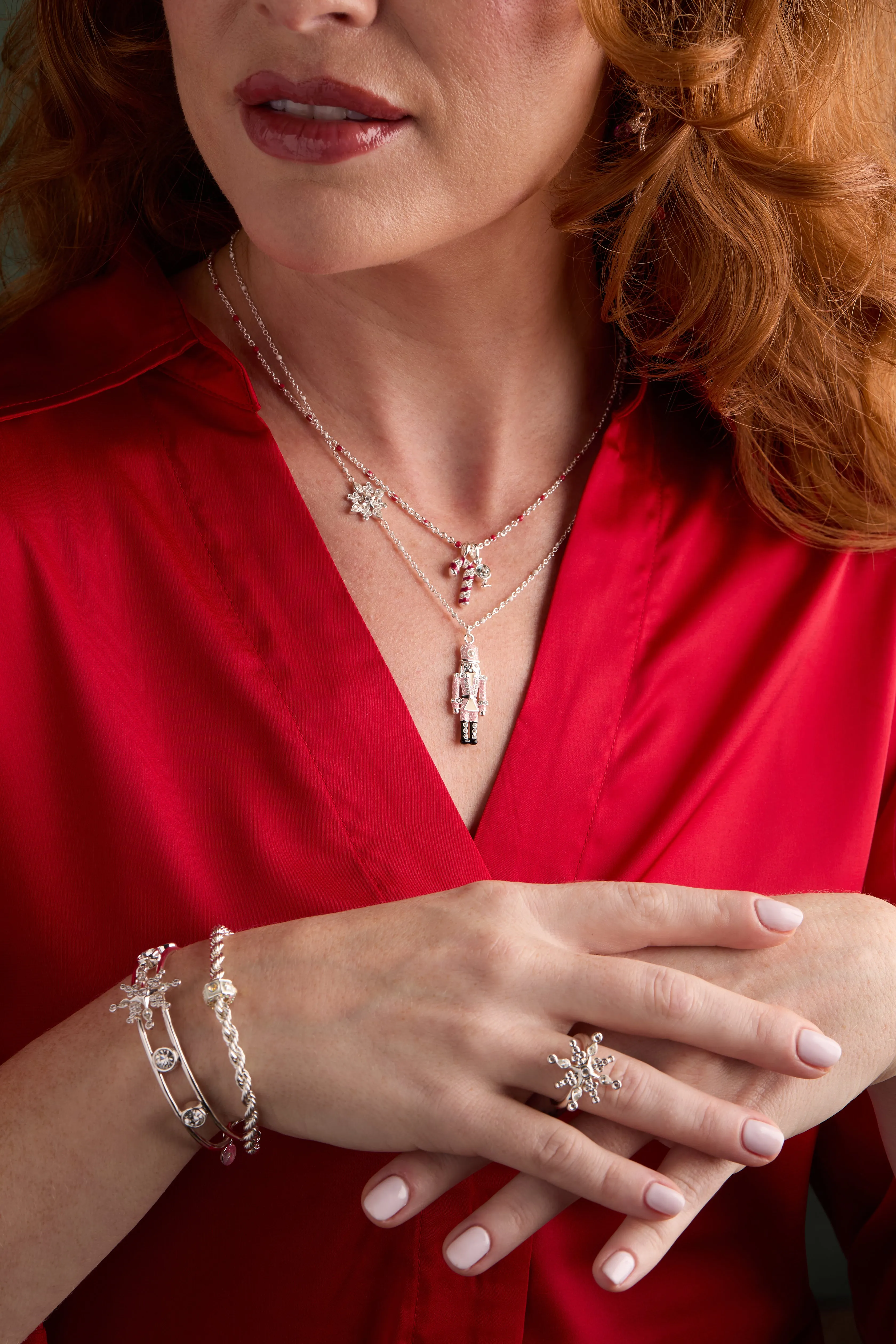 Nutcracker & Snowflake Pendant Necklace sold by Alex and Ani product image thumbnail 5