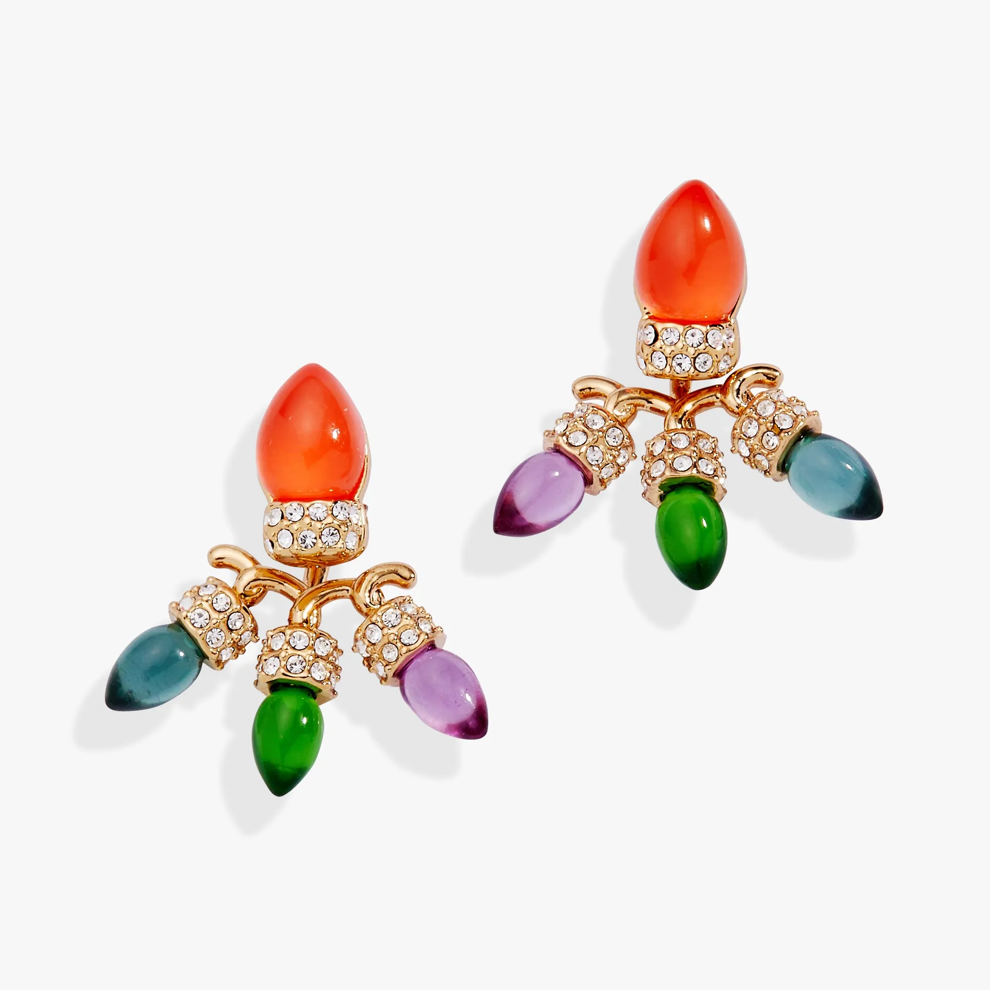 Christmas Light Bulb Jacket Earrings sold by Alex and Ani