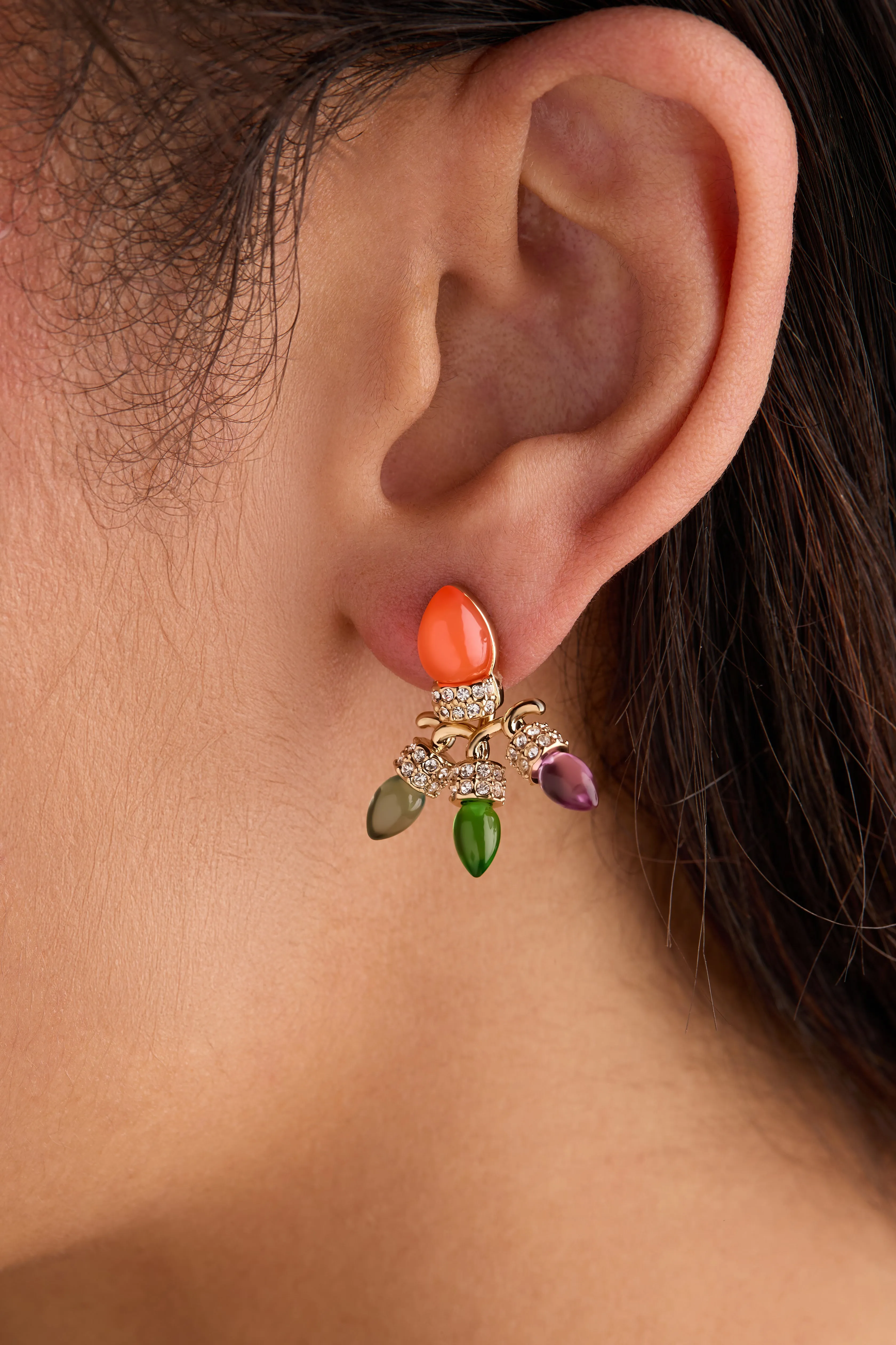 Christmas Light Bulb Jacket Earrings sold by Alex and Ani product image thumbnail 2
