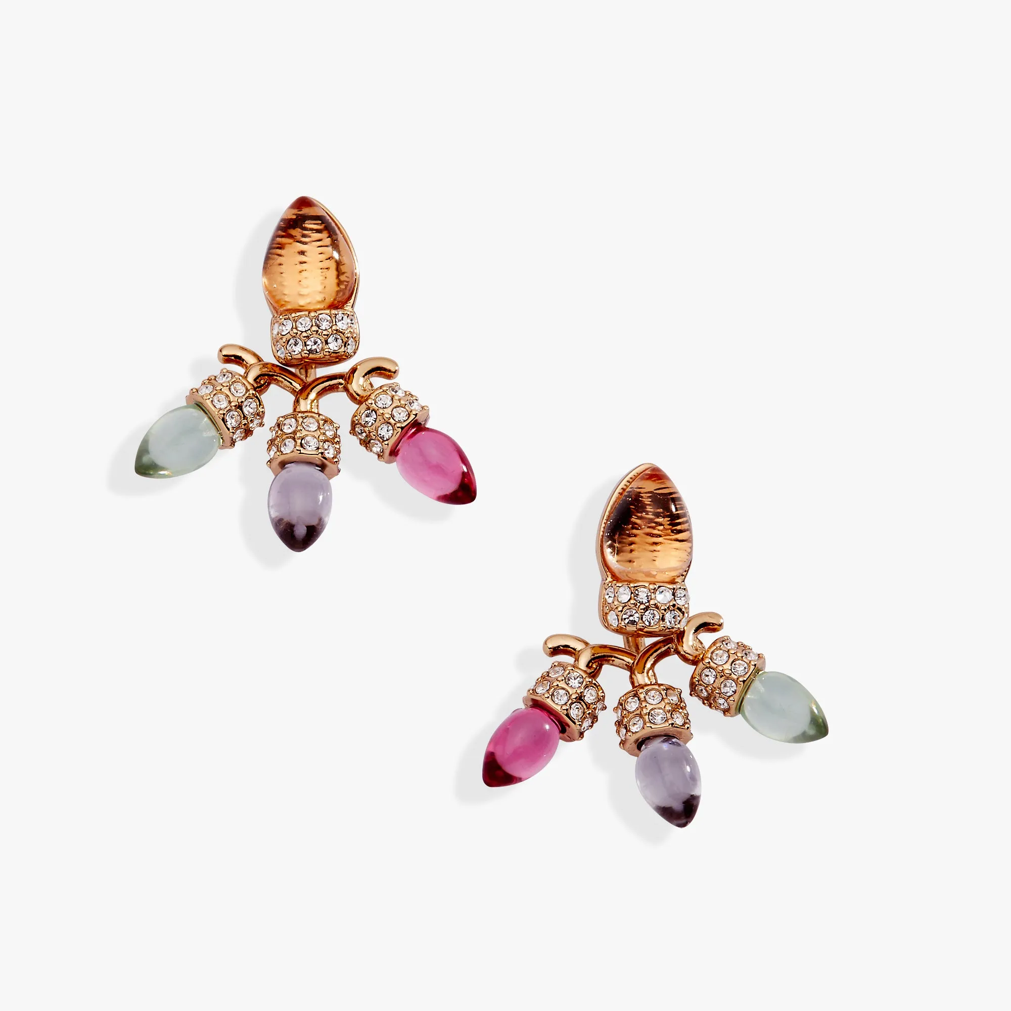 Christmas Muted Light Bulb Jacket Earrings sold by Alex and Ani