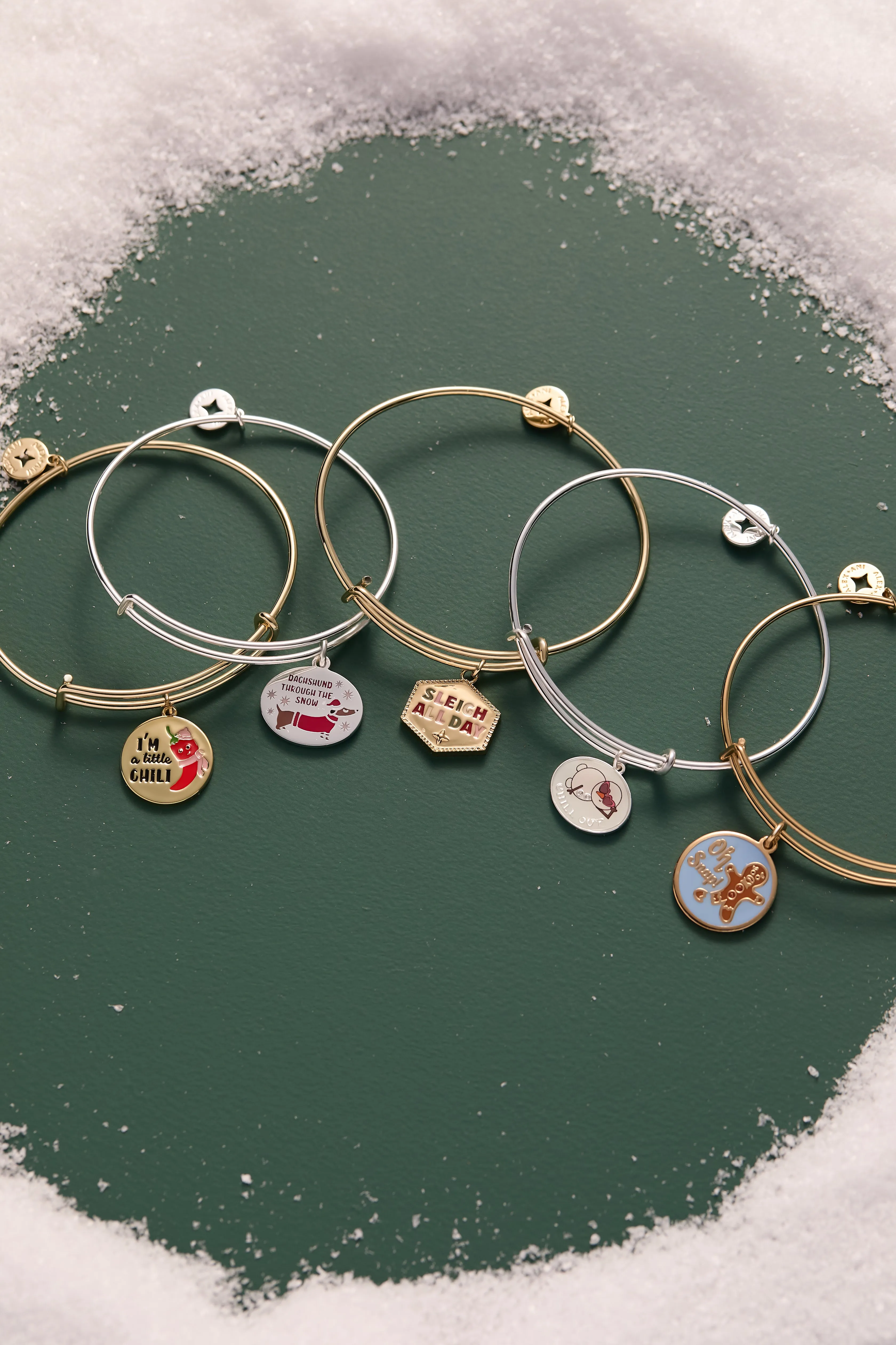 ‘Sleigh All Day’ Charm Bangle sold by Alex and Ani product image thumbnail 4