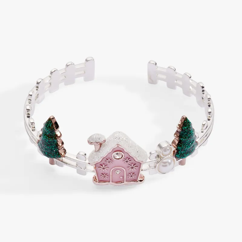 Gingerbread House Cuff sold by Alex and Ani