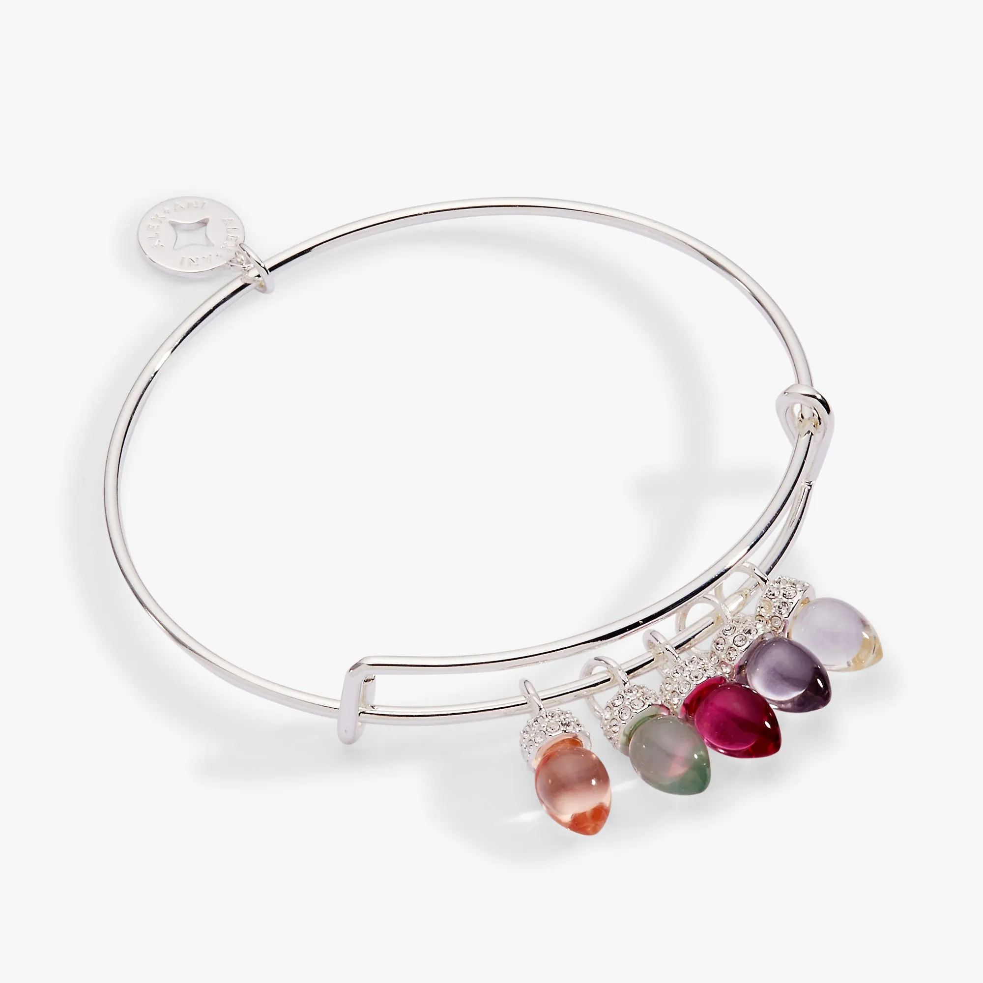 Christmas Muted Light Bulb Charm Bangle sold by Alex and Ani product image thumbnail 4