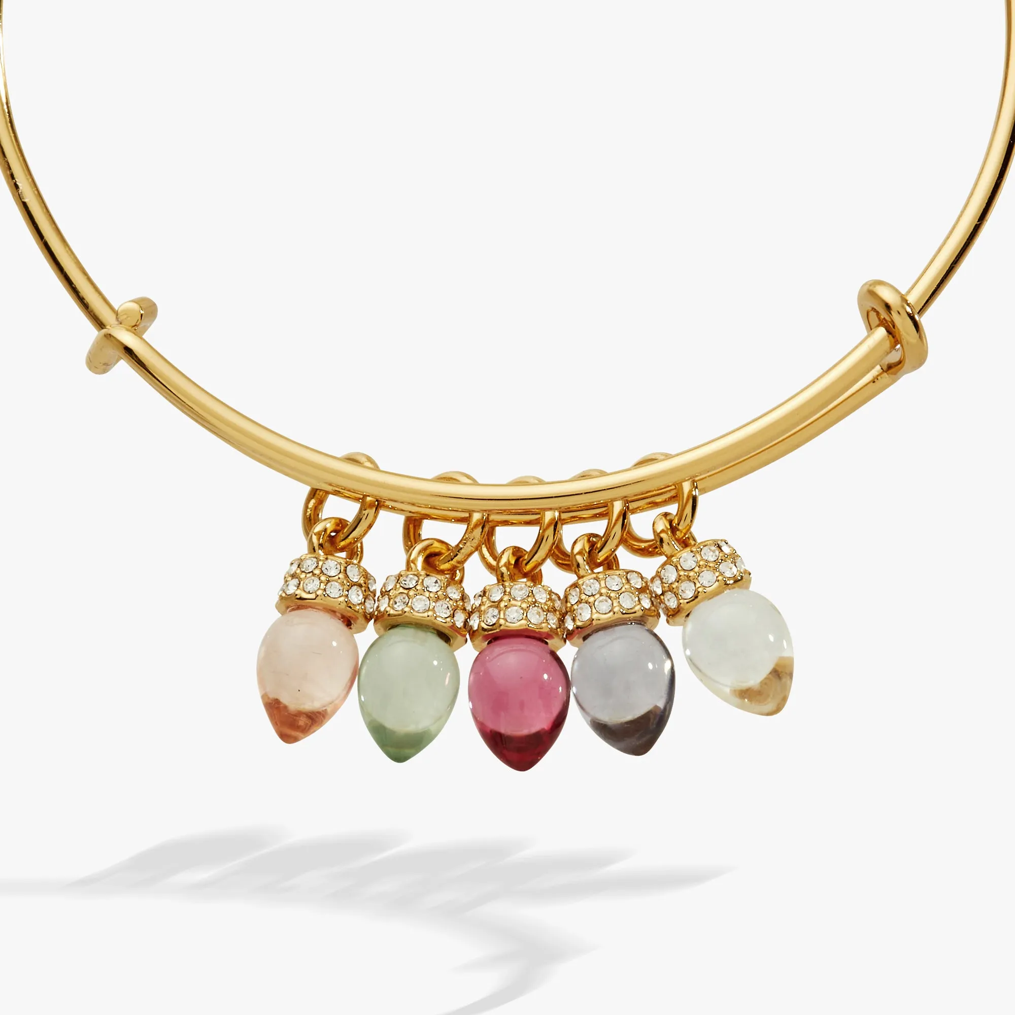 Christmas Muted Light Bulb Charm Bangle sold by Alex and Ani product image thumbnail 3