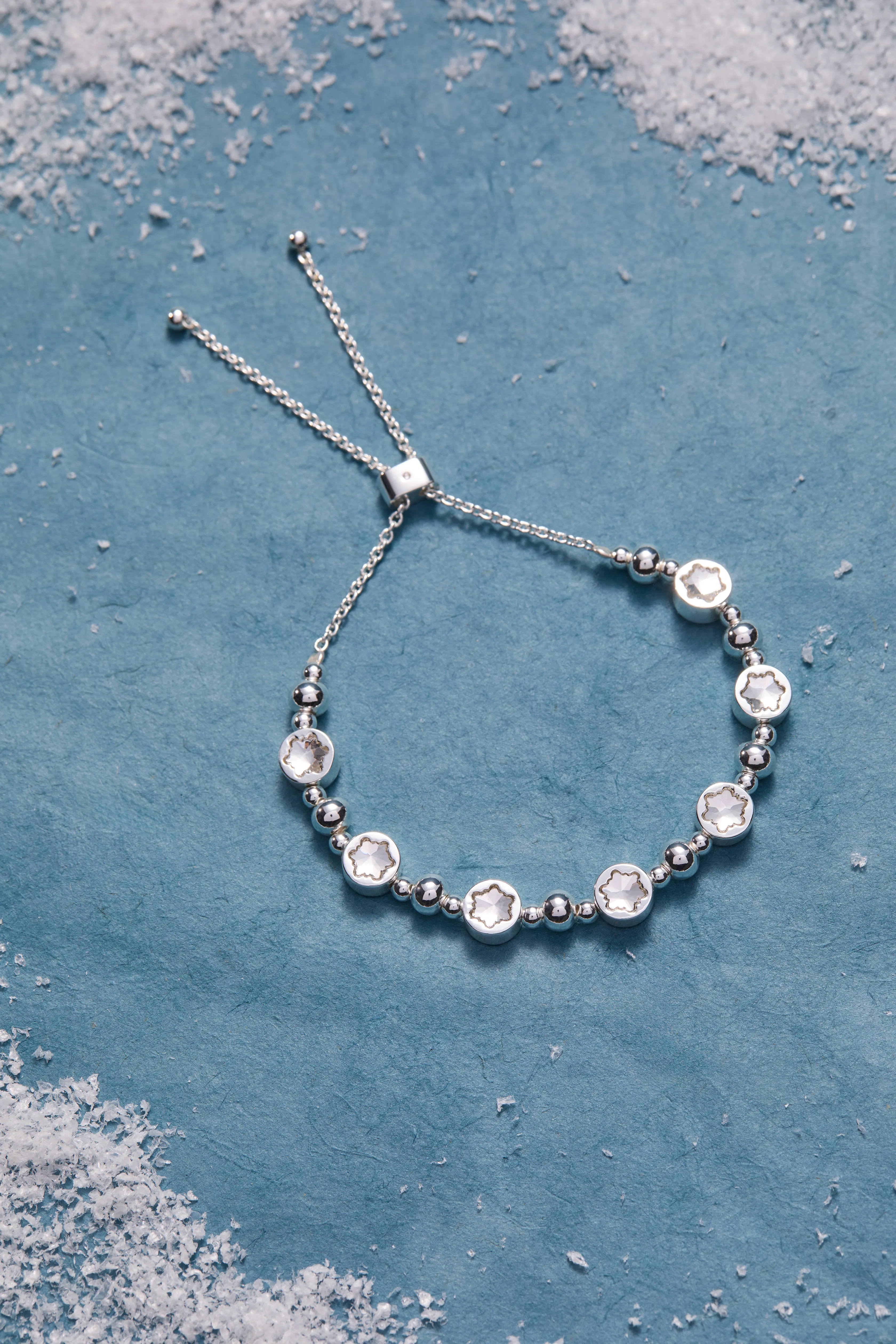 Crystal Snowflake Beaded Bolo Bracelet sold by Alex and Ani product image thumbnail 2