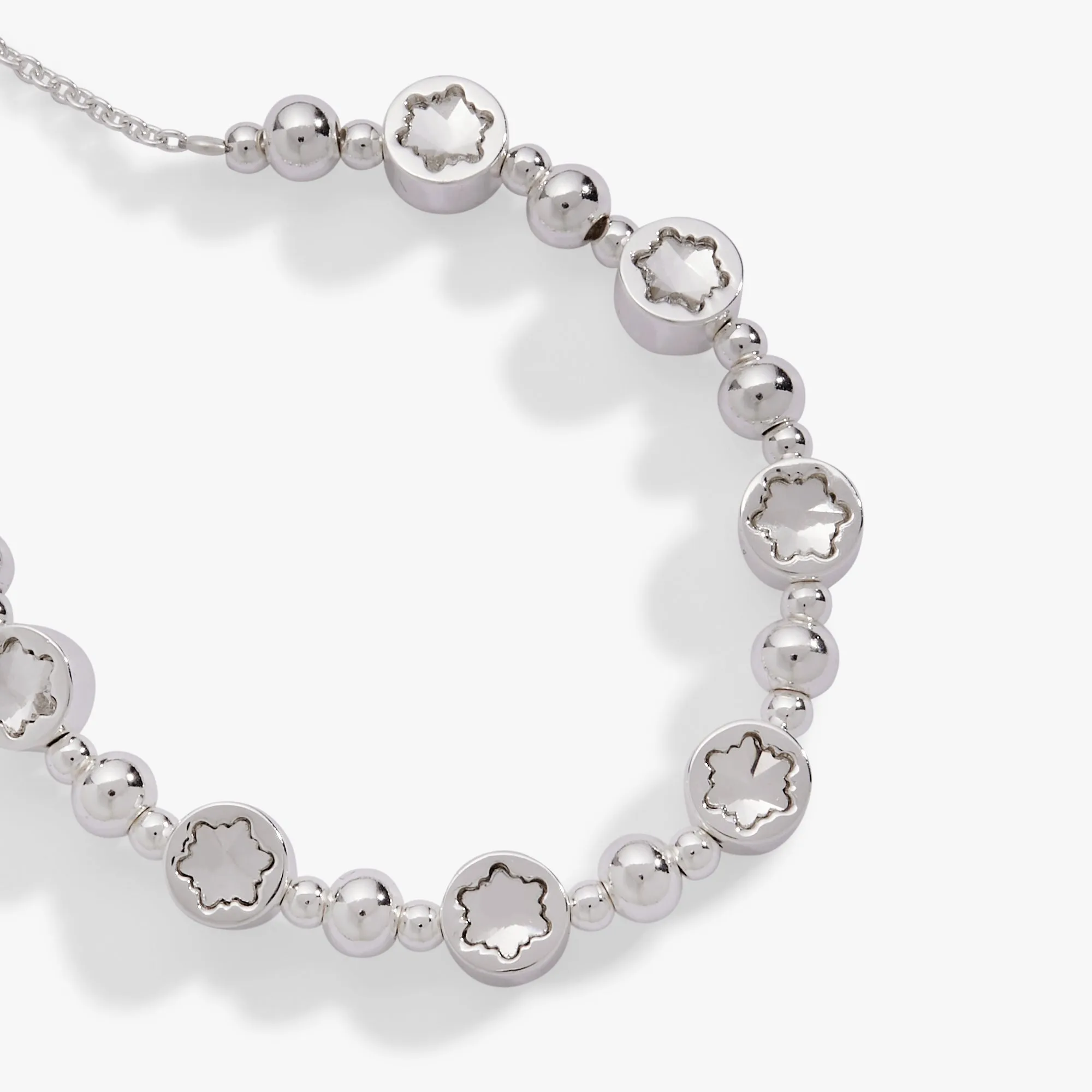 Crystal Snowflake Beaded Bolo Bracelet sold by Alex and Ani product image thumbnail 4