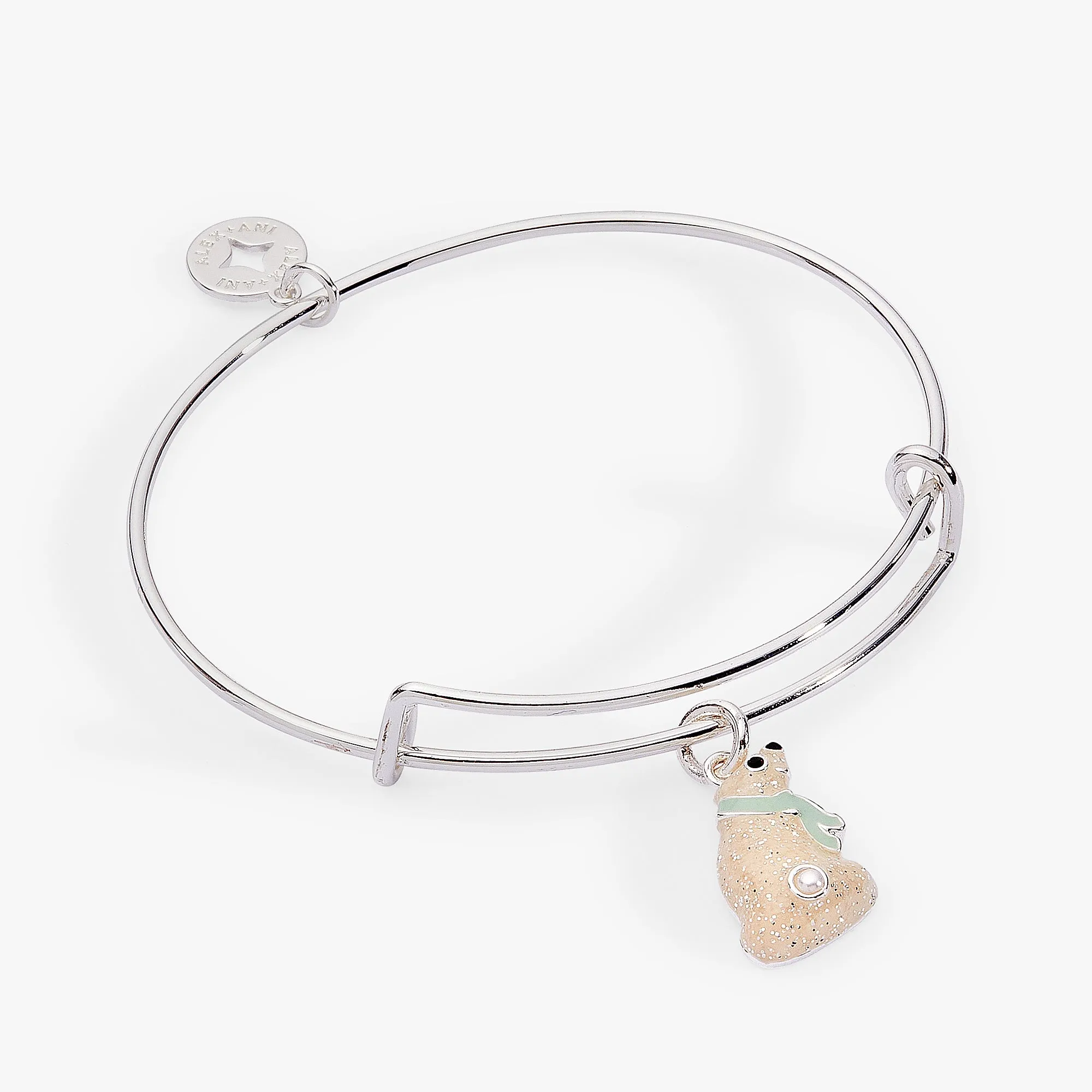 Polar Bear Charm Bangle sold by Alex and Ani