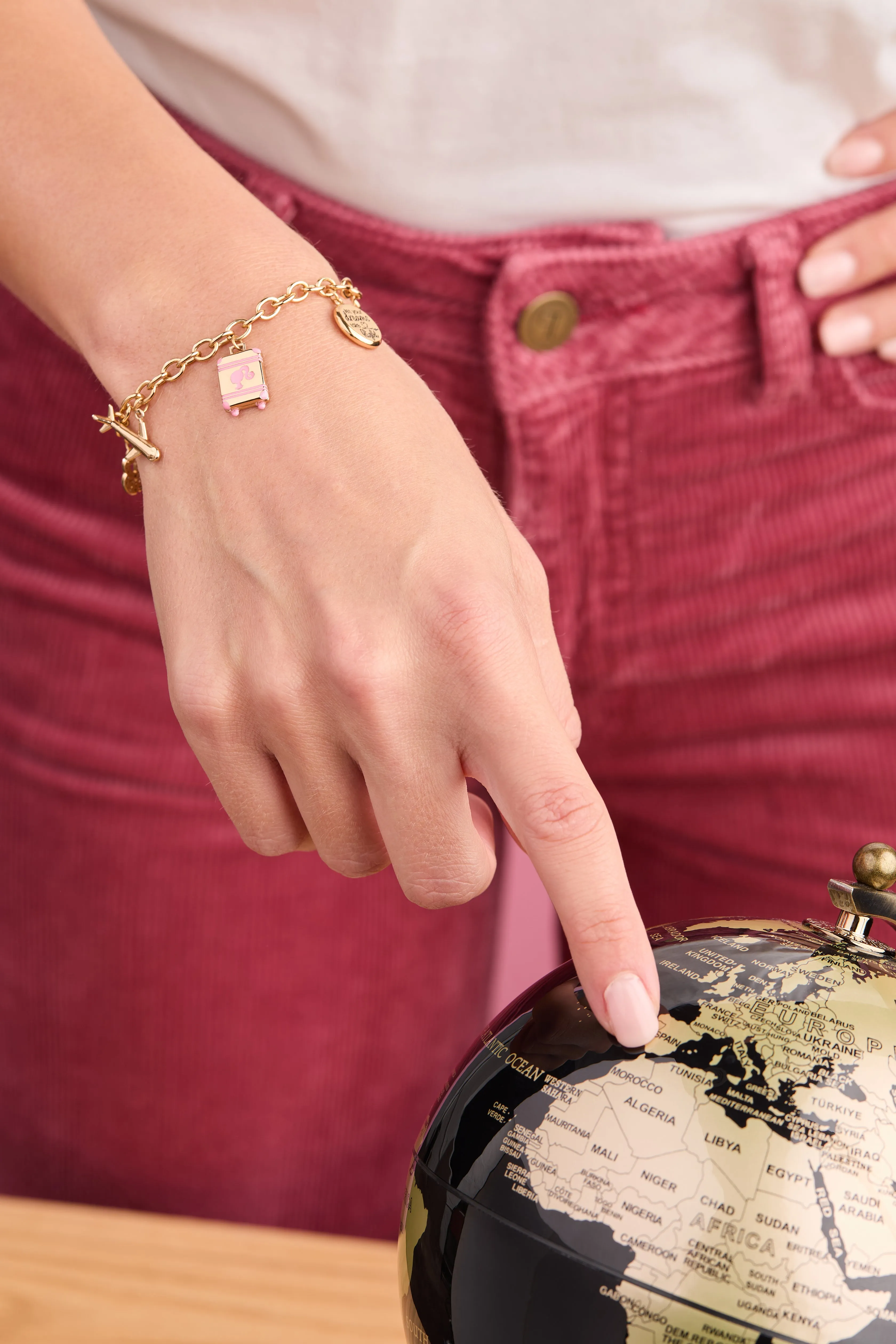 Barbie™ Travel Bolo Bracelet sold by Alex and Ani product image thumbnail 2
