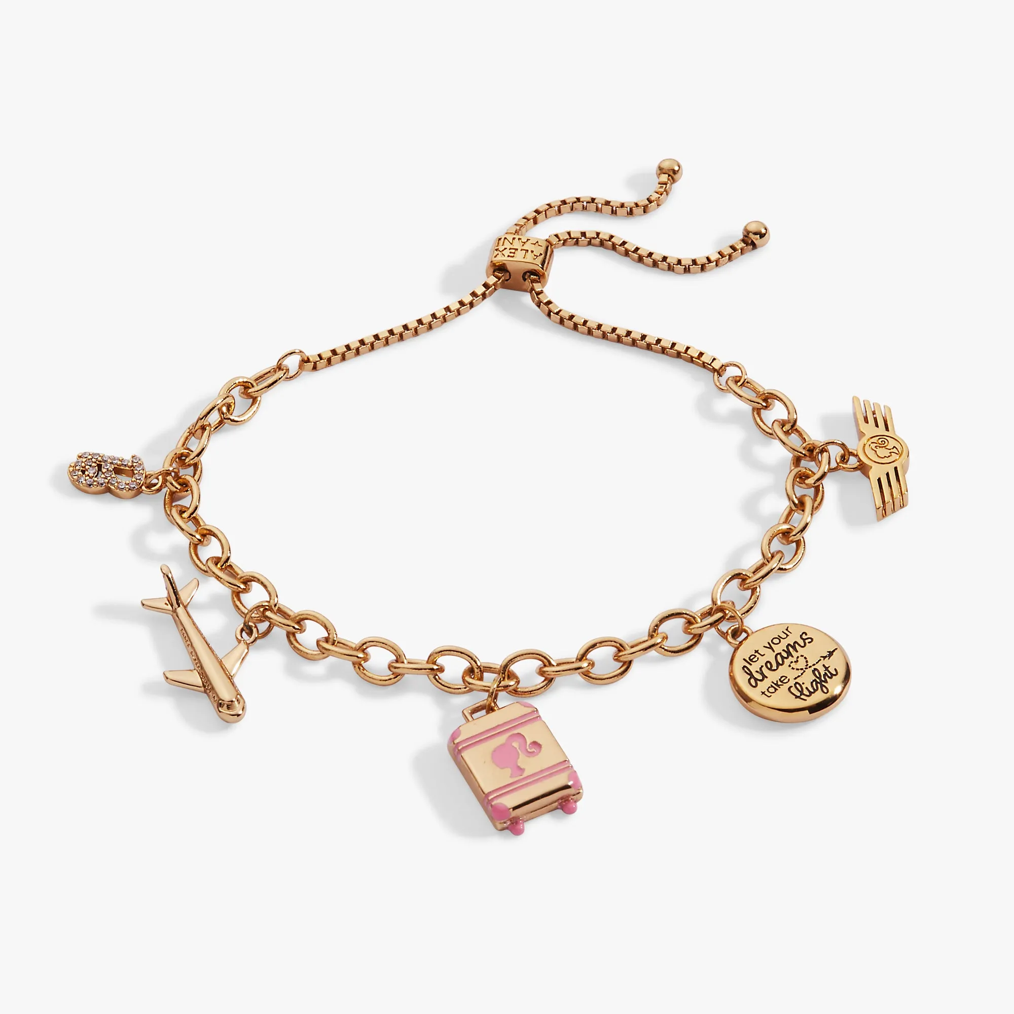 Barbie™ Travel Bolo Bracelet sold by Alex and Ani