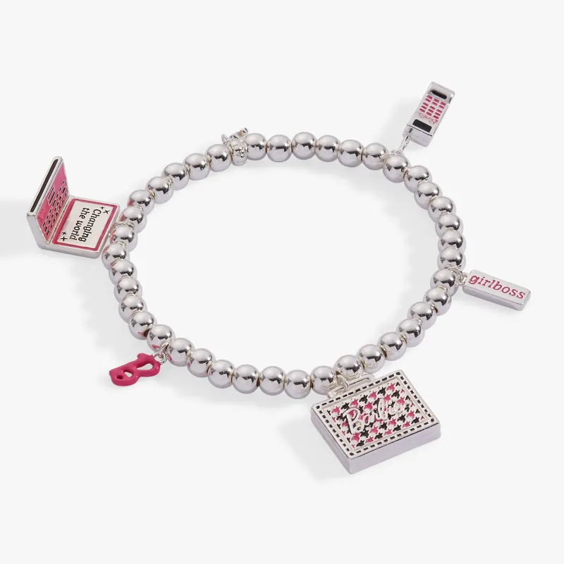 Barbie™ Girlboss Stretch Bracelet sold by Alex and Ani