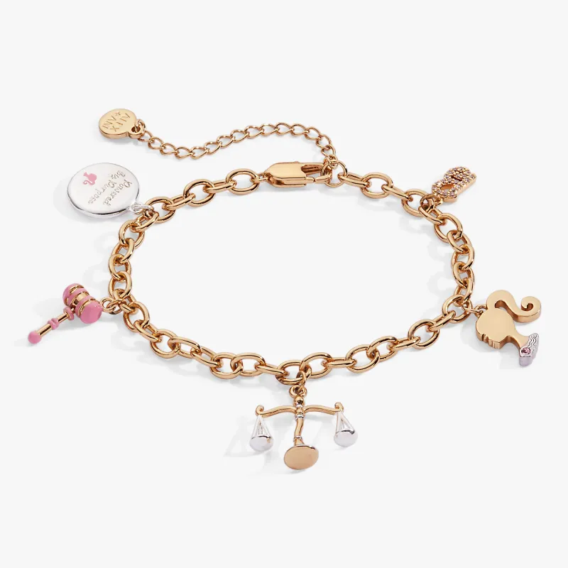 Barbie™ Legal Charm Bracelet sold by Alex and Ani