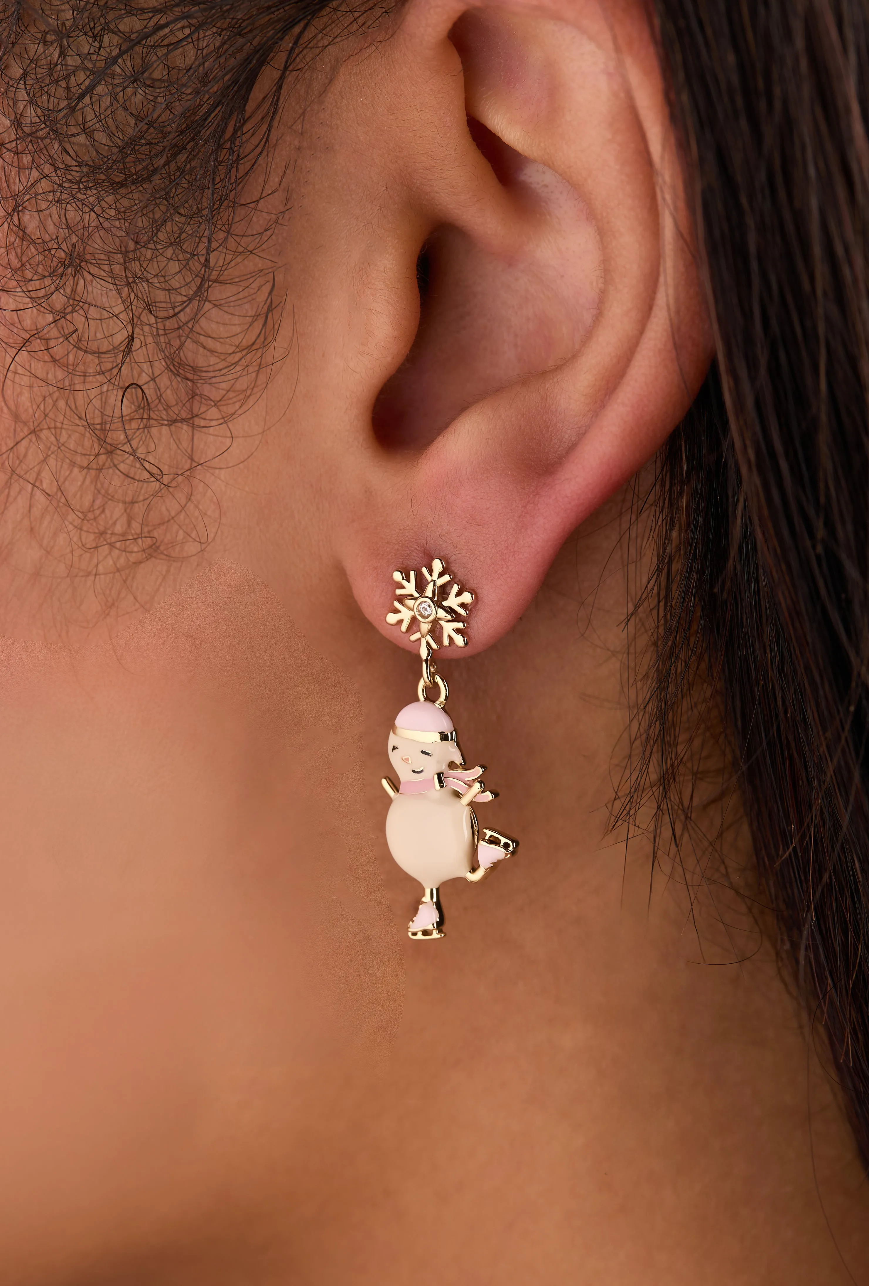 Winter Wonderland Snowman Drop Earrings sold by Alex and Ani product image thumbnail 2