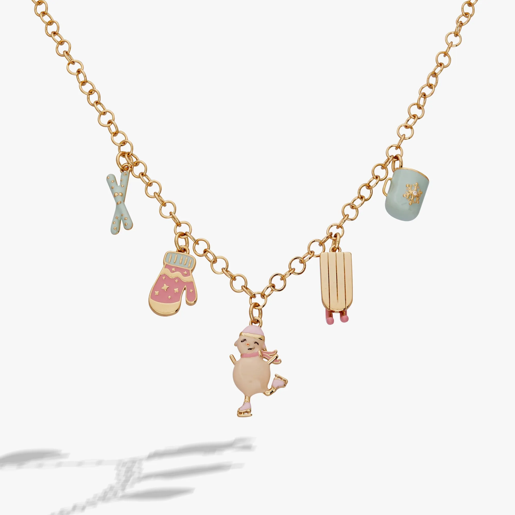 Winter Wonderland Multi Charm Necklace sold by Alex and Ani