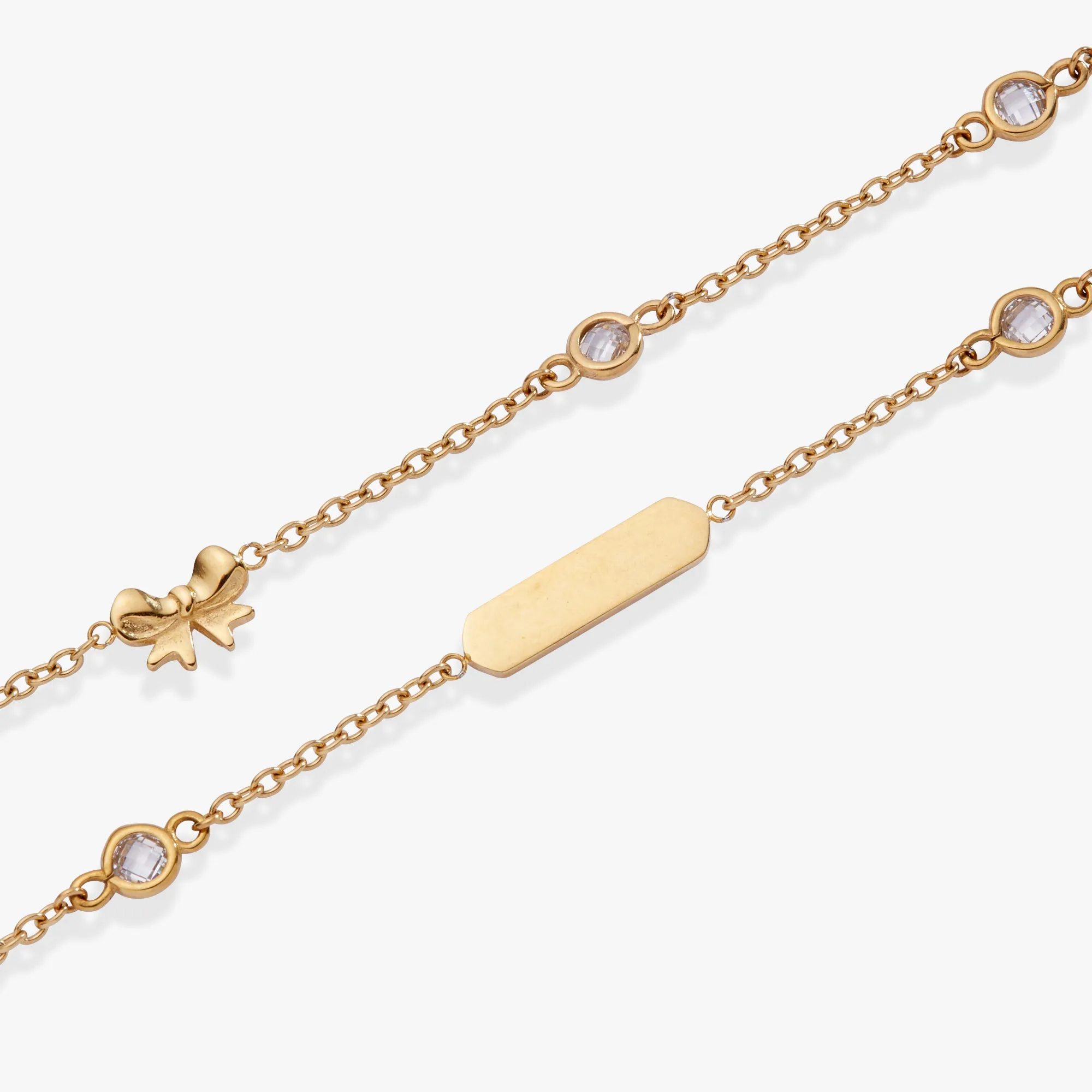 Bow Chain Double Strand Bracelet sold by Alex and Ani product image thumbnail 3