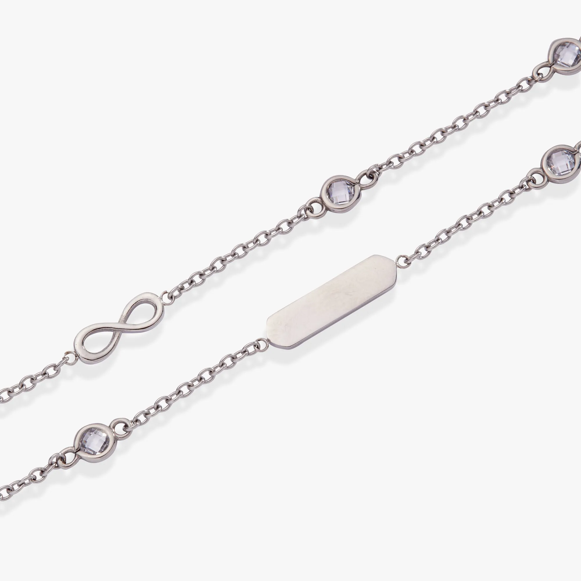 Infinity Chain Double Strand Bracelet sold by Alex and Ani product image thumbnail 4