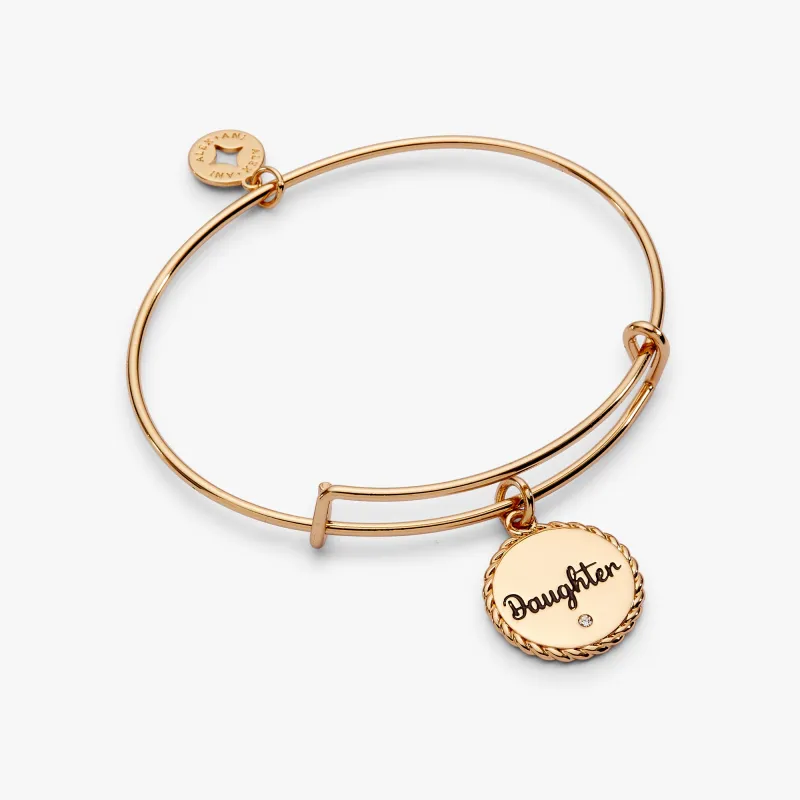 Daughter 'The Most Precious Gift Of My Life' Charm Bangle sold by Alex and Ani