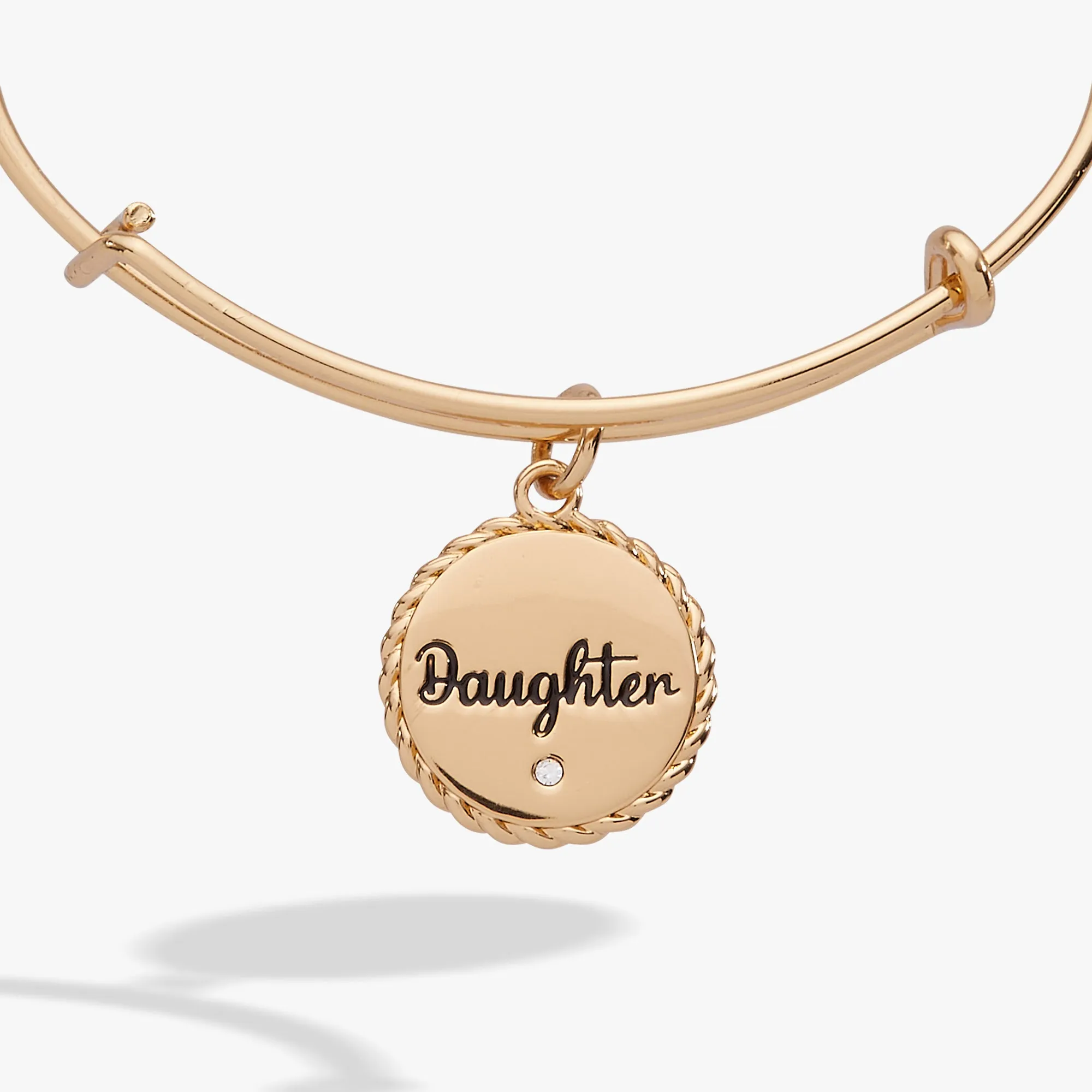 Daughter 'The Most Precious Gift Of My Life' Charm Bangle sold by Alex and Ani product image thumbnail 3