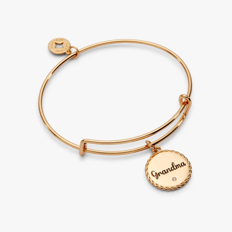 Grandma 'Wise And Warm, Her Love Feels Like Home' Charm Bangle sold by Alex and Ani