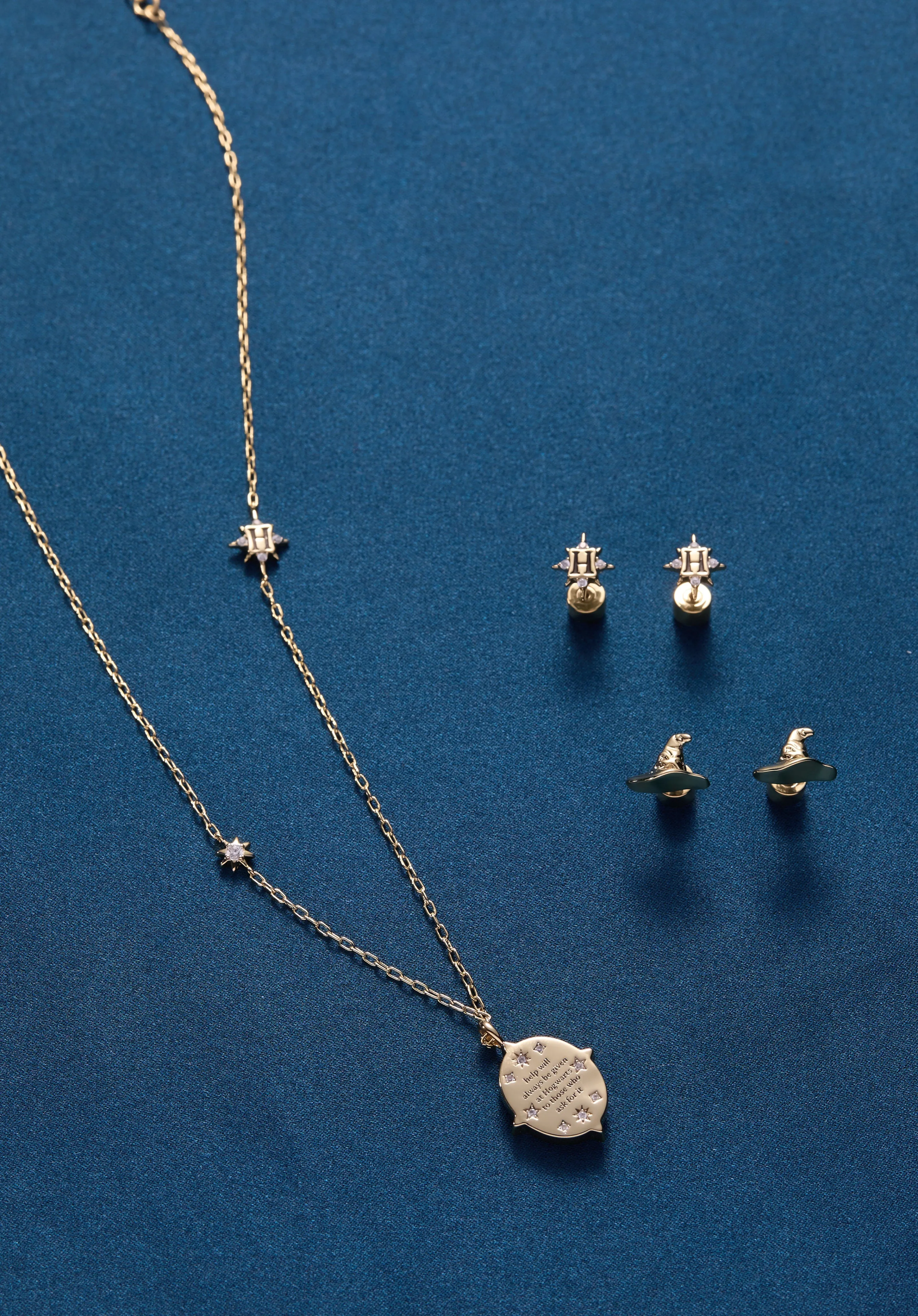 Harry Potter™ Hogwarts & Sorting Hat Earring Set of 2 sold by Alex and Ani product image thumbnail 5