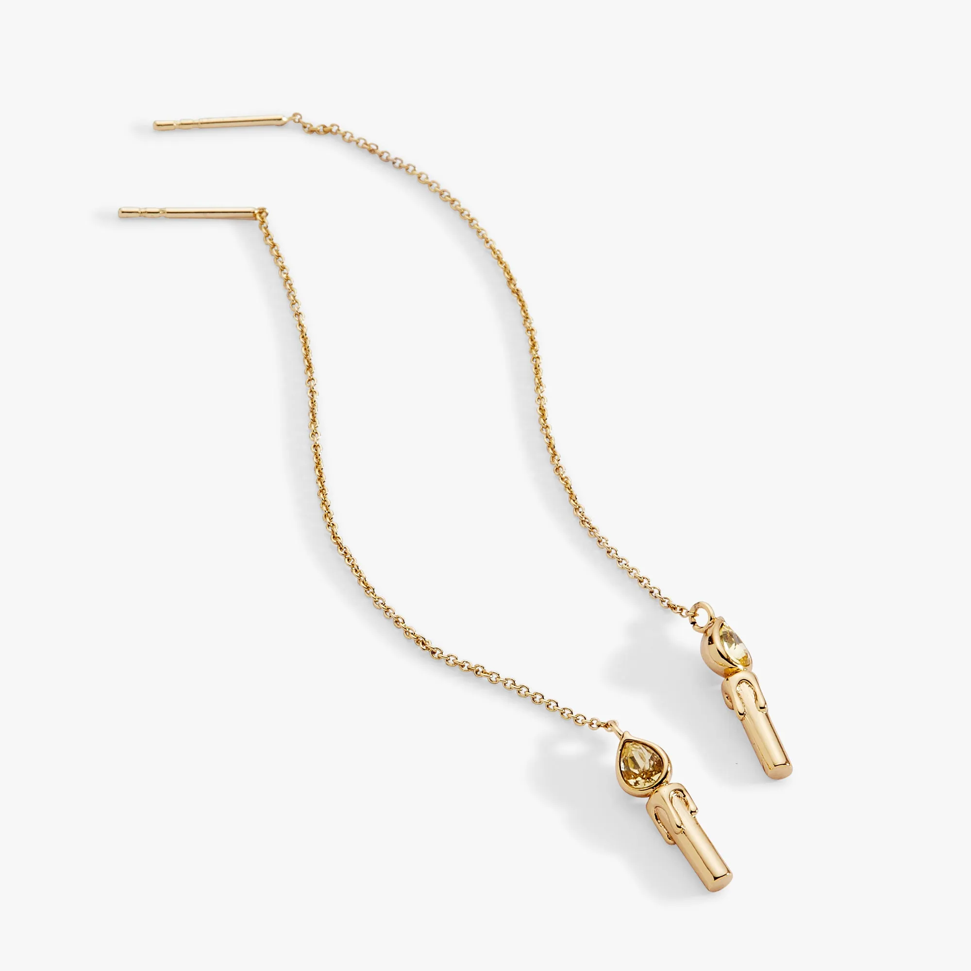 Harry Potter™ Great Hall Candle Threader Earrings sold by Alex and Ani