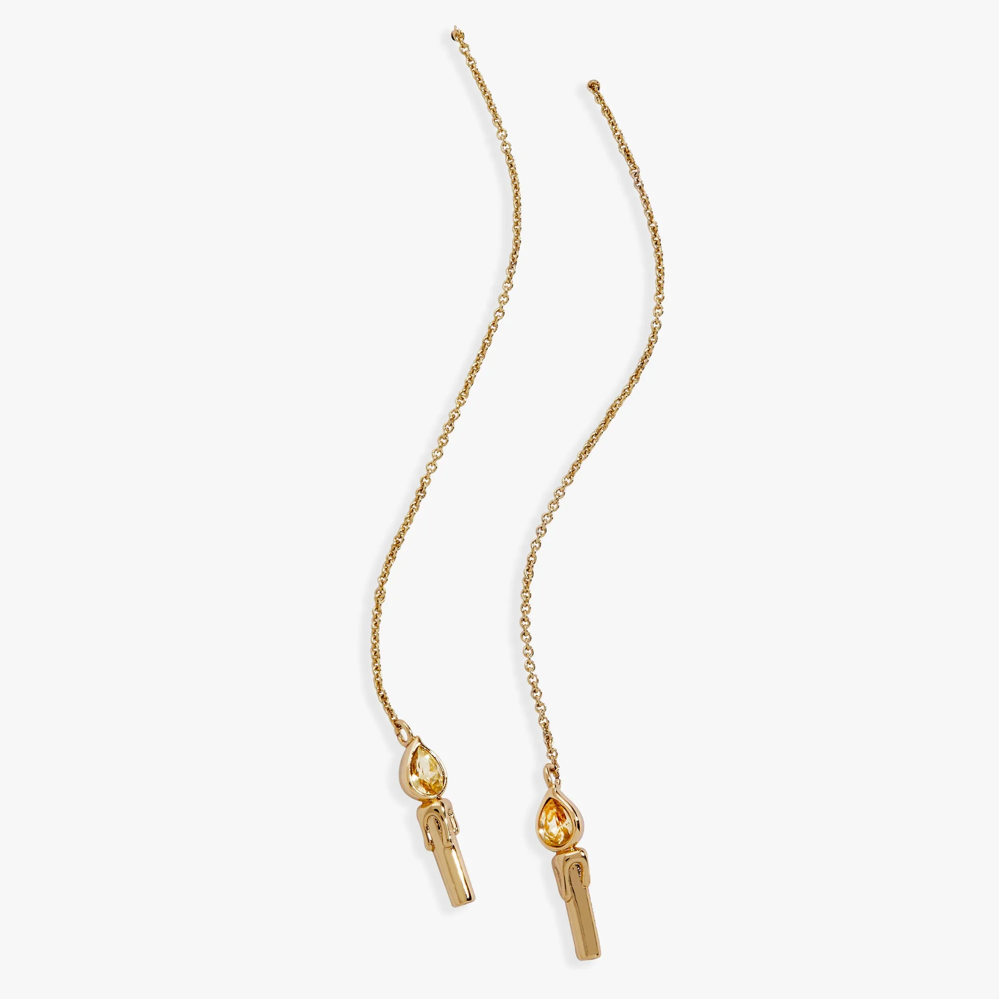 Harry Potter™ Great Hall Candle Threader Earrings sold by Alex and Ani product image thumbnail 3