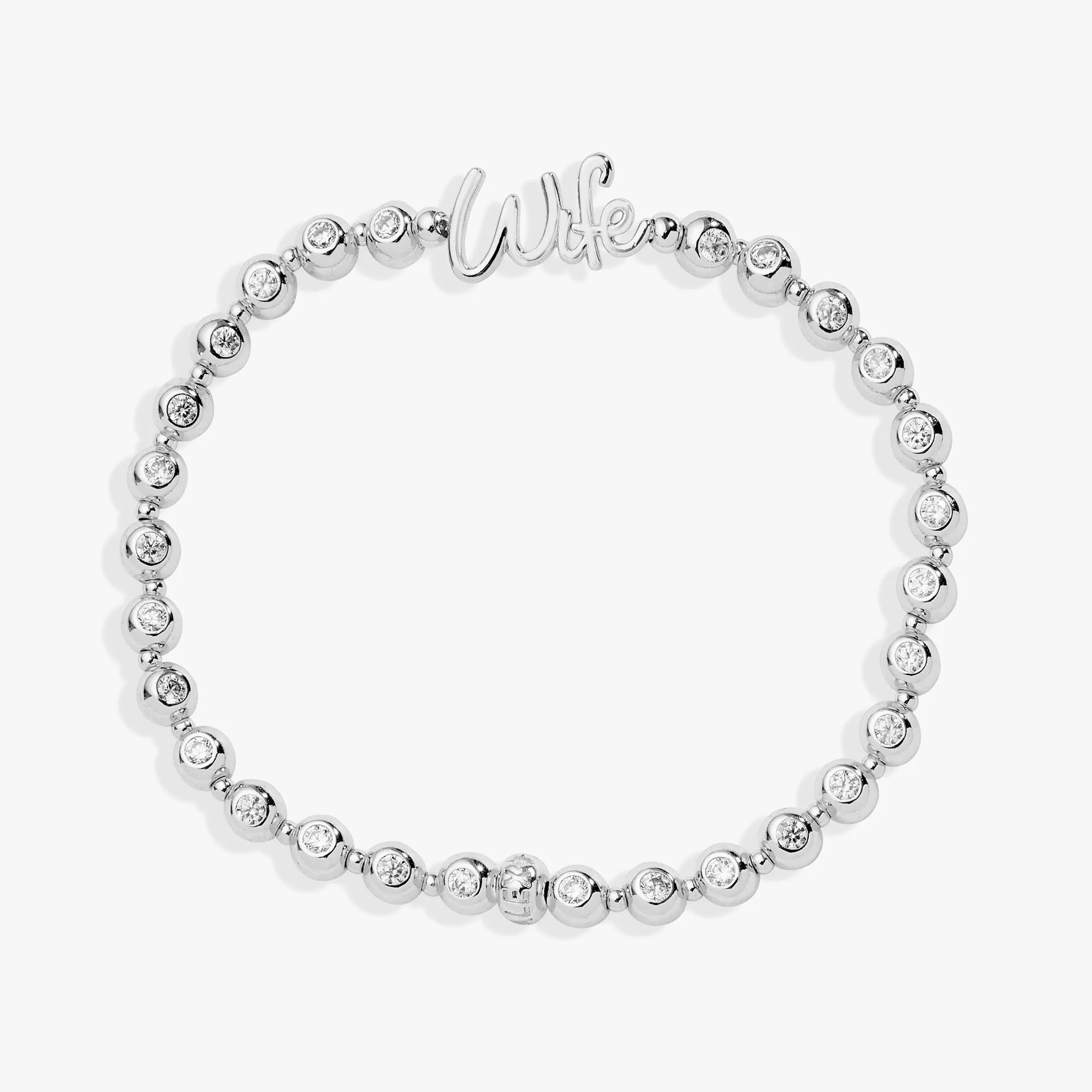 Wife Elongated Crystal Stretch Bracelet sold by Alex and Ani product image thumbnail 3