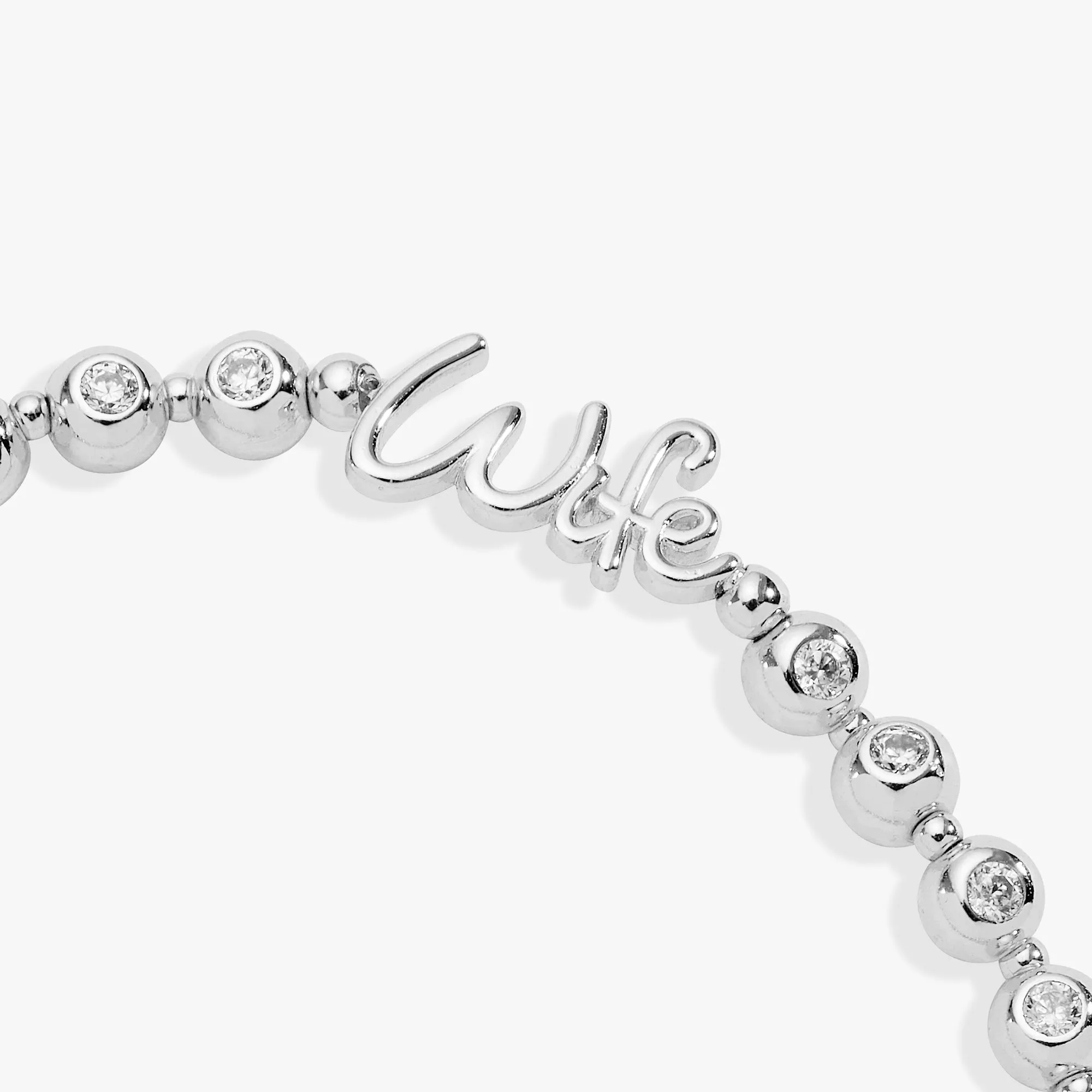 Wife Elongated Crystal Stretch Bracelet sold by Alex and Ani product image thumbnail 4