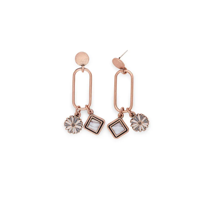 Life + Flowers Drop Earrings sold by Alex and Ani