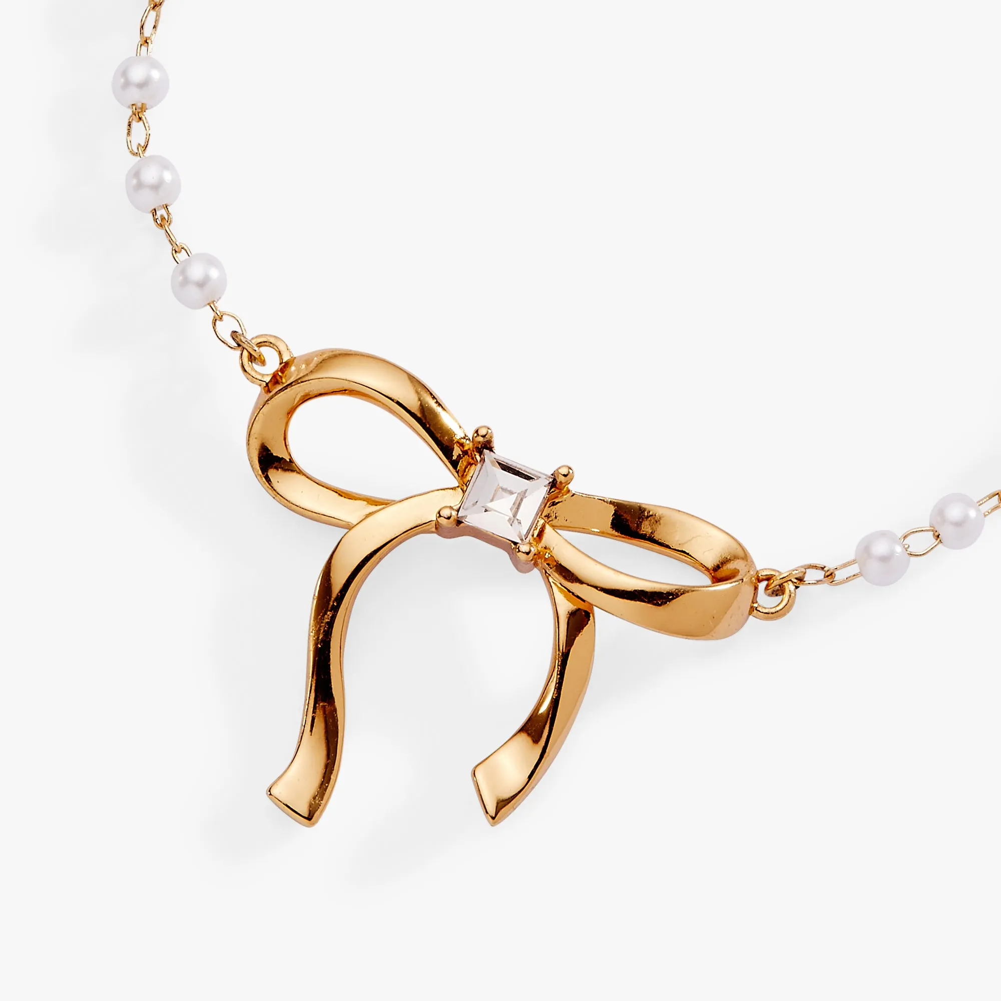 Bow Pearl Coquette Beaded Bolo Bracelet sold by Alex and Ani product image thumbnail 3