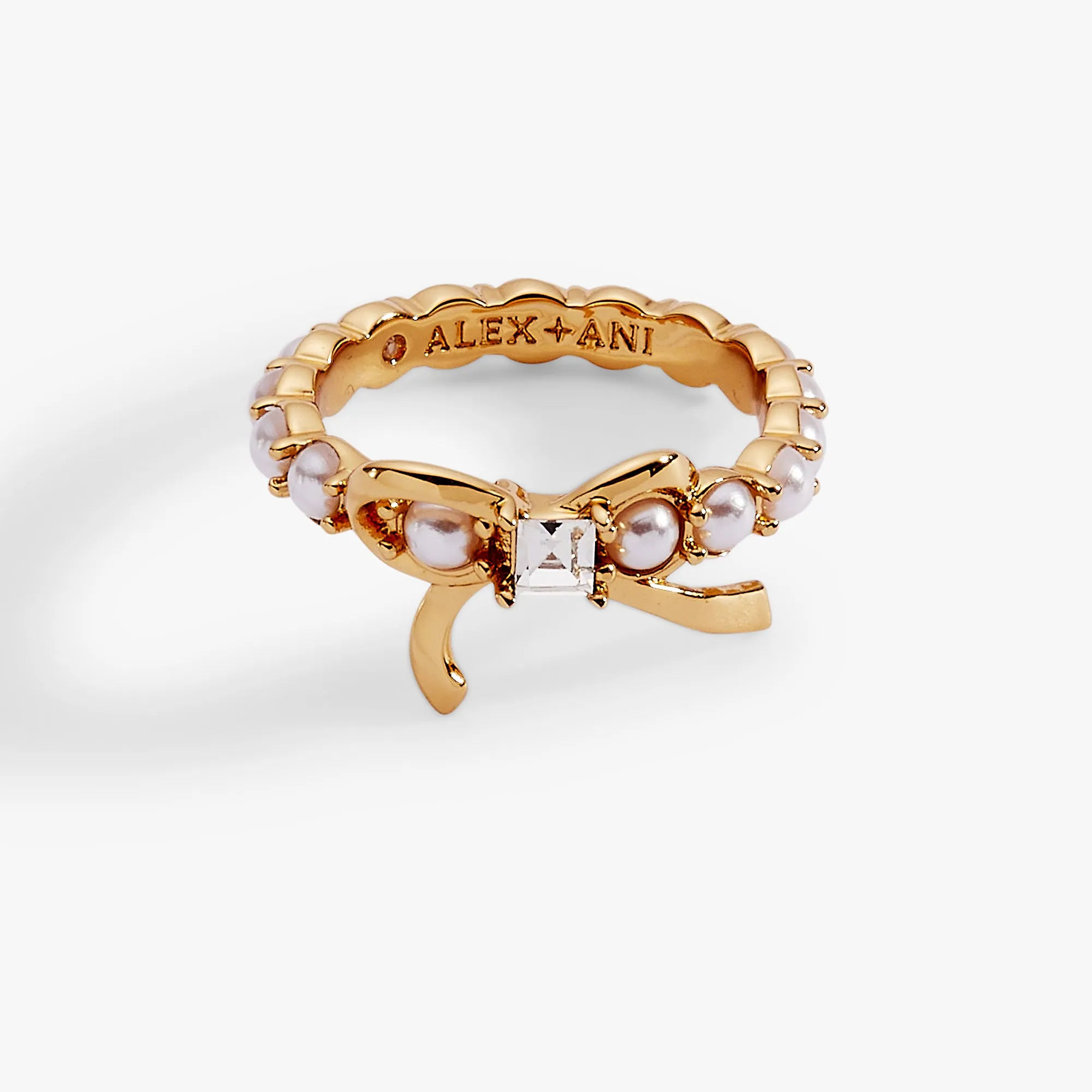 Bow Pearl Coquette Ring sold by Alex and Ani product image thumbnail 2