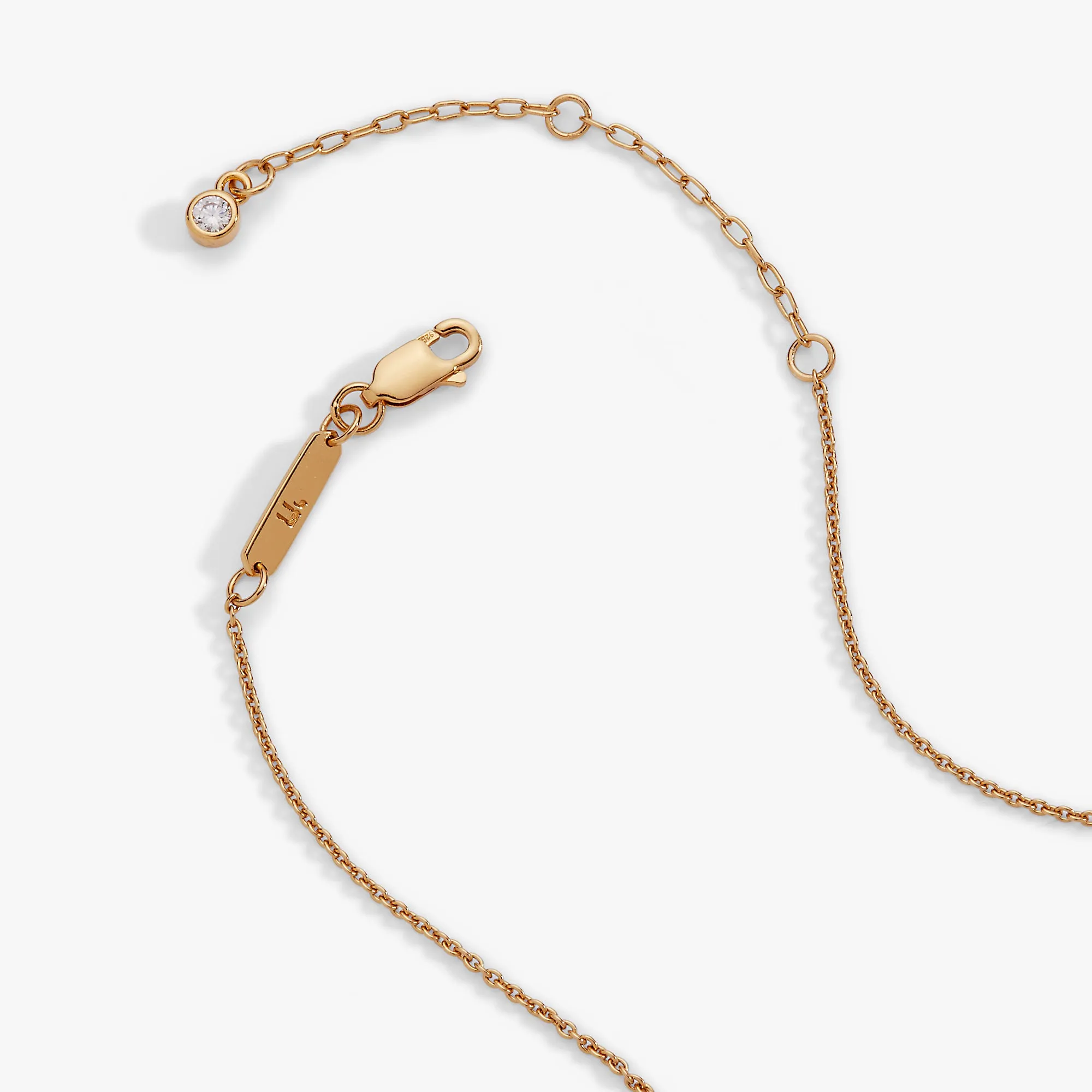 Star of David Delicate Pave Crystal Pendant Necklace sold by Alex and Ani product image thumbnail 5