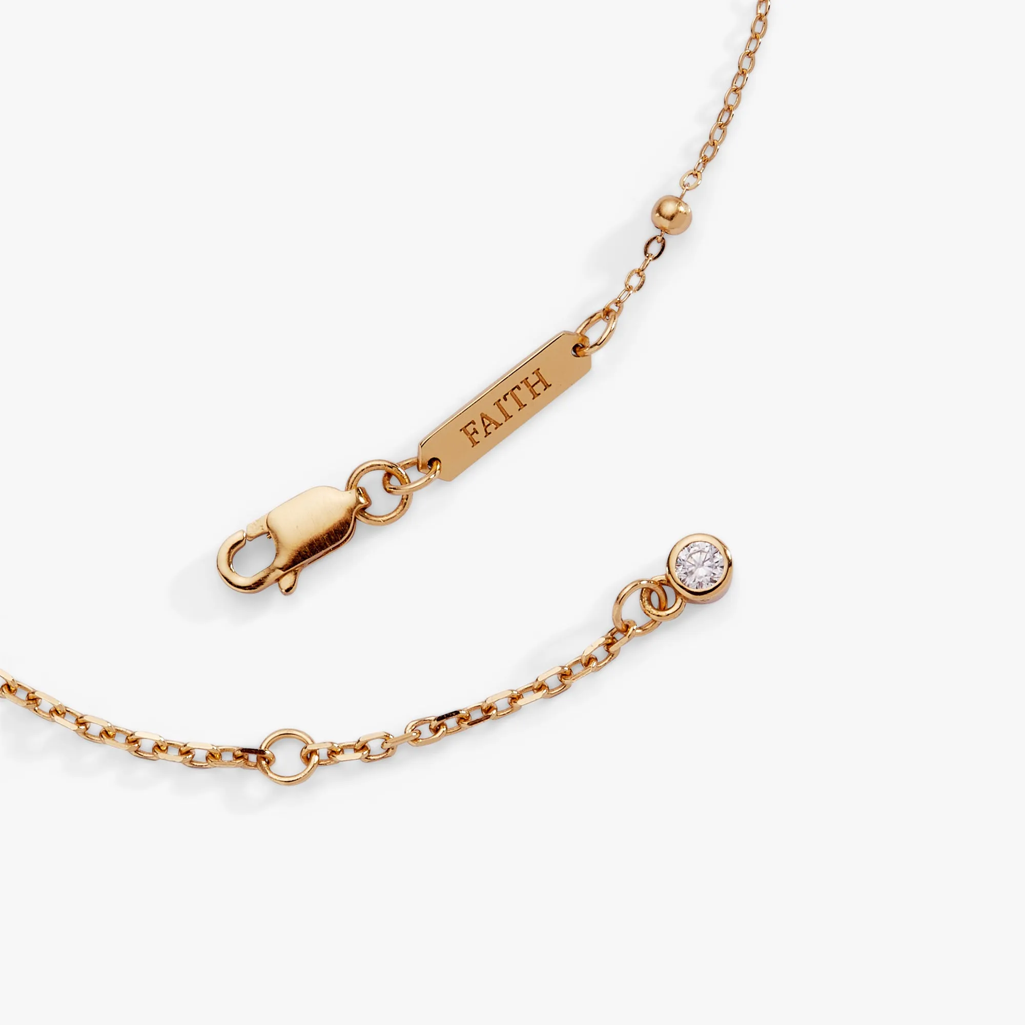 Cross Delicate Pave Crystal Beaded Strand Bracelet sold by Alex and Ani product image thumbnail 3