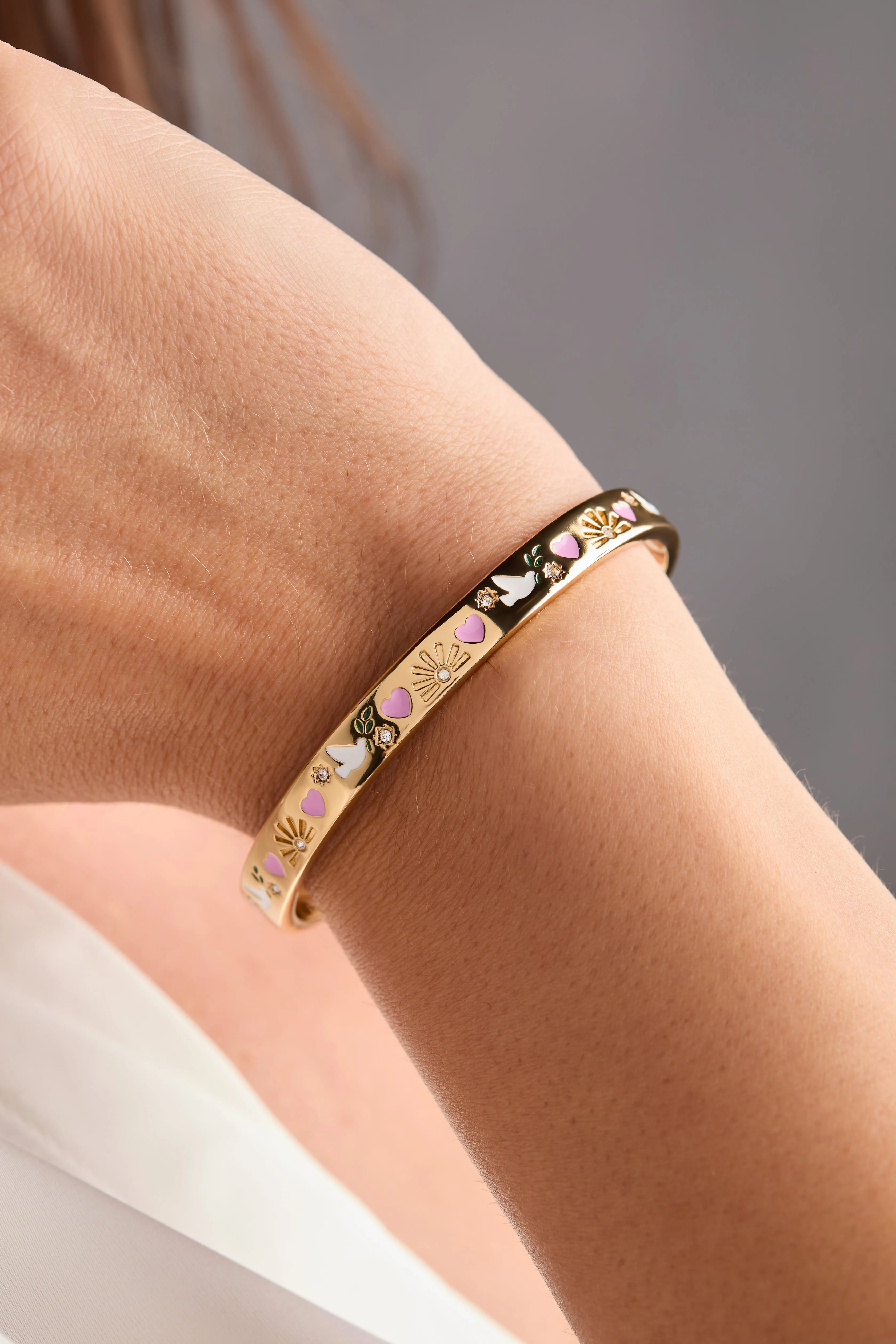'Pray, Wait and Trust' Cuff Bracelet sold by Alex and Ani product image thumbnail 2