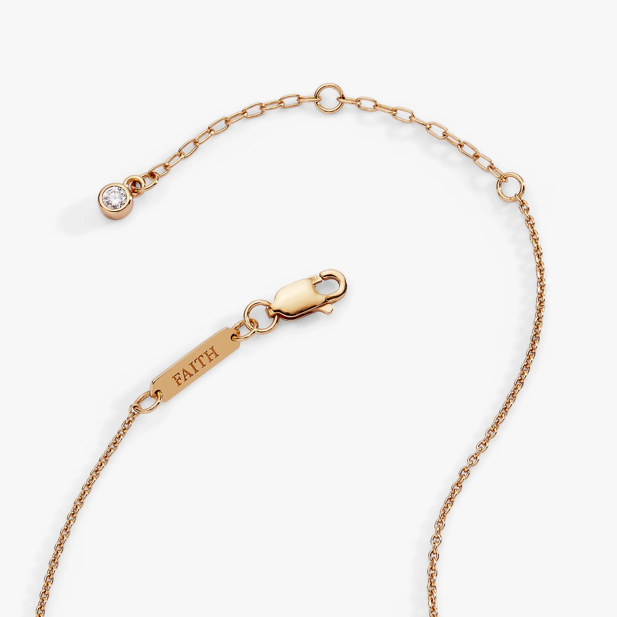 Cross Delicate Pave Crystal Pendant Necklace sold by Alex and Ani product image thumbnail 4