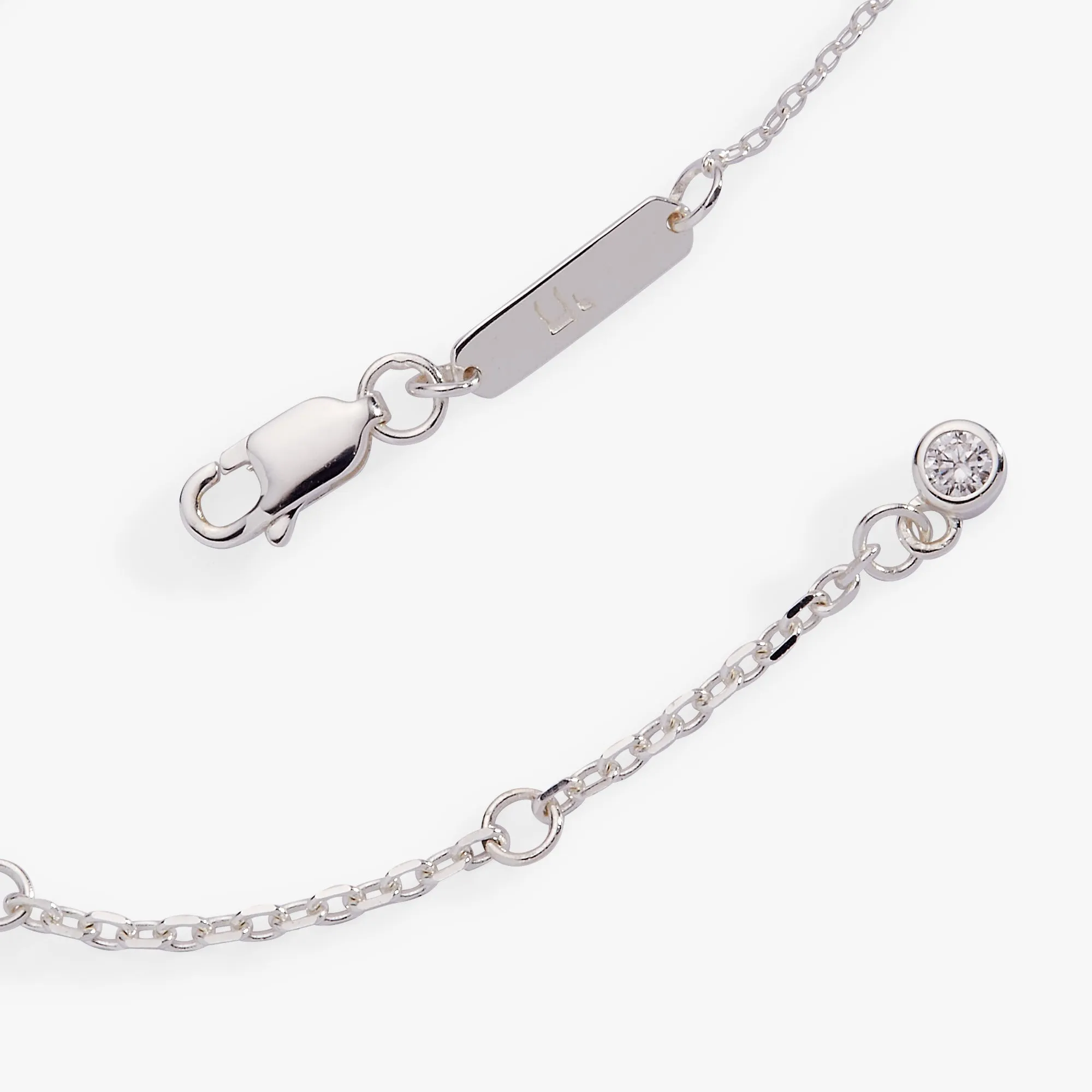 Star of David Delicate Pave Beaded Chain Bracelet sold by Alex and Ani product image thumbnail 5