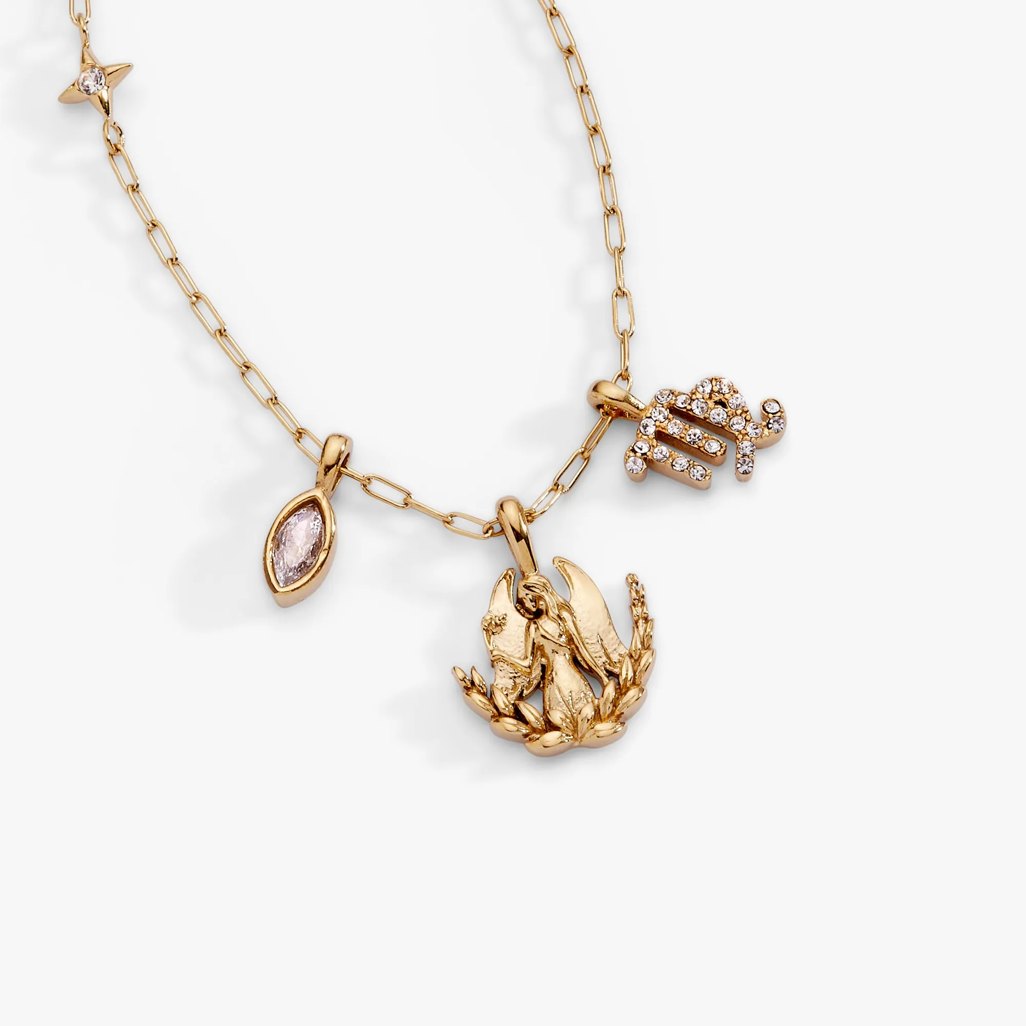 Virgo Zodiac Charm Cluster Necklace sold by Alex and Ani product image thumbnail 3