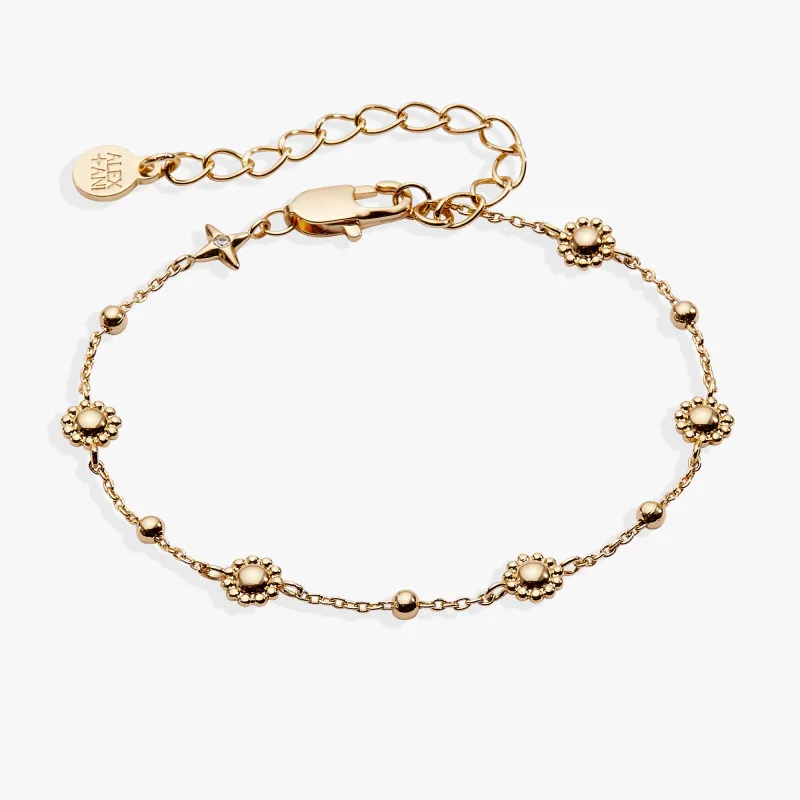 Floret Chain Bracelet sold by Alex and Ani