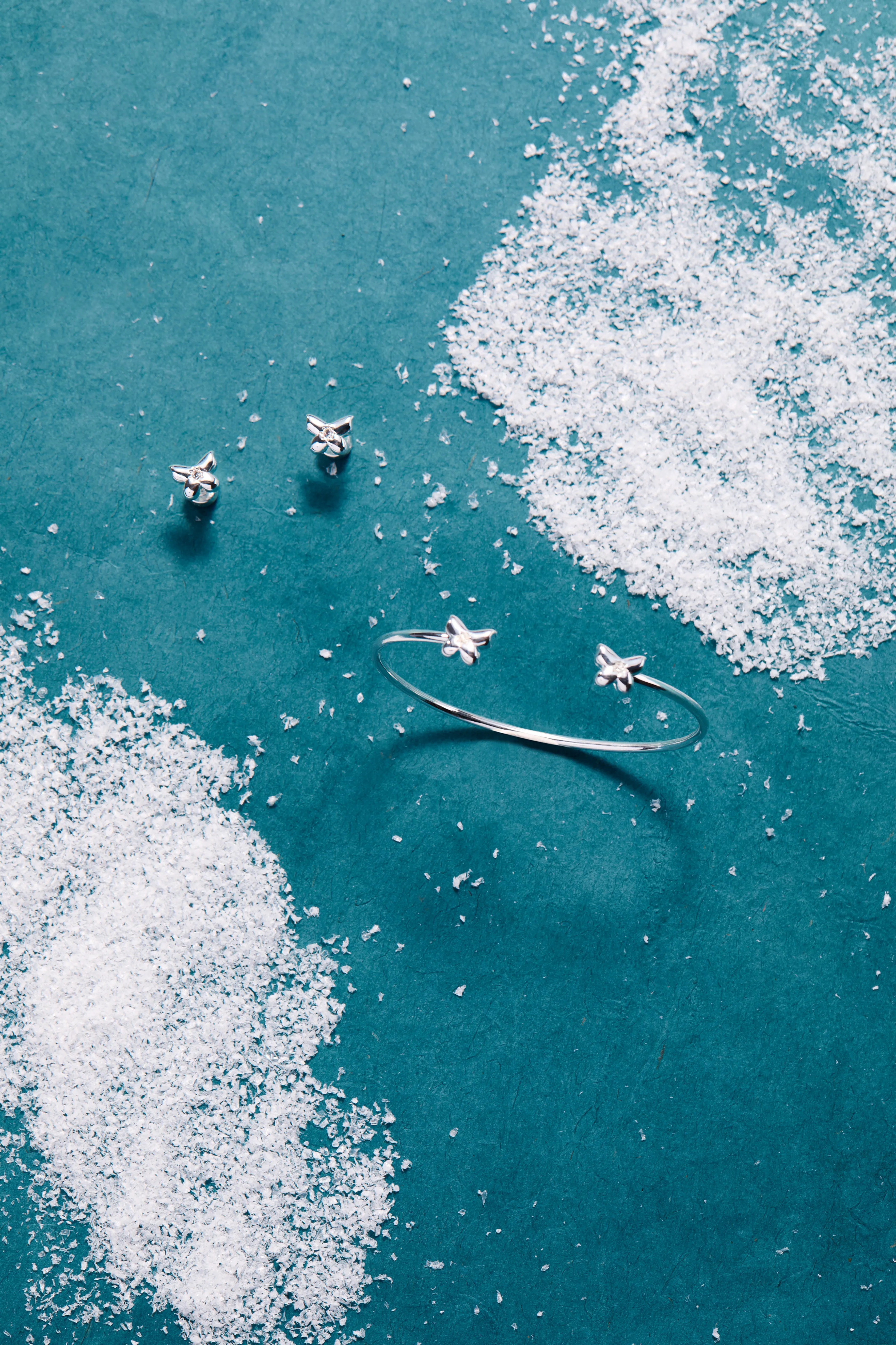 Puffy Butterfly Crystal Flex Cuff Bracelet sold by Alex and Ani product image thumbnail 5