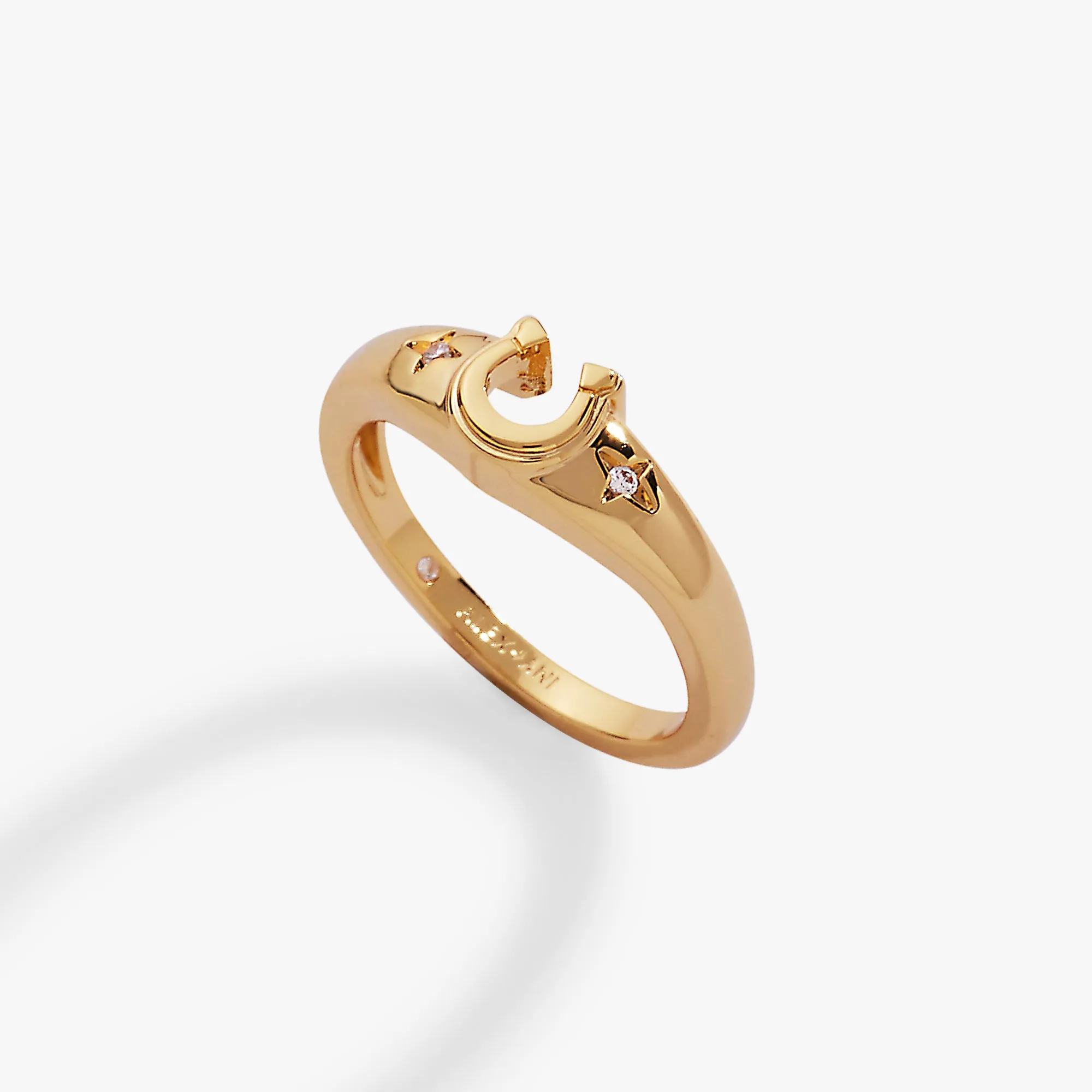 Lucky Horseshoe Ring sold by Alex and Ani