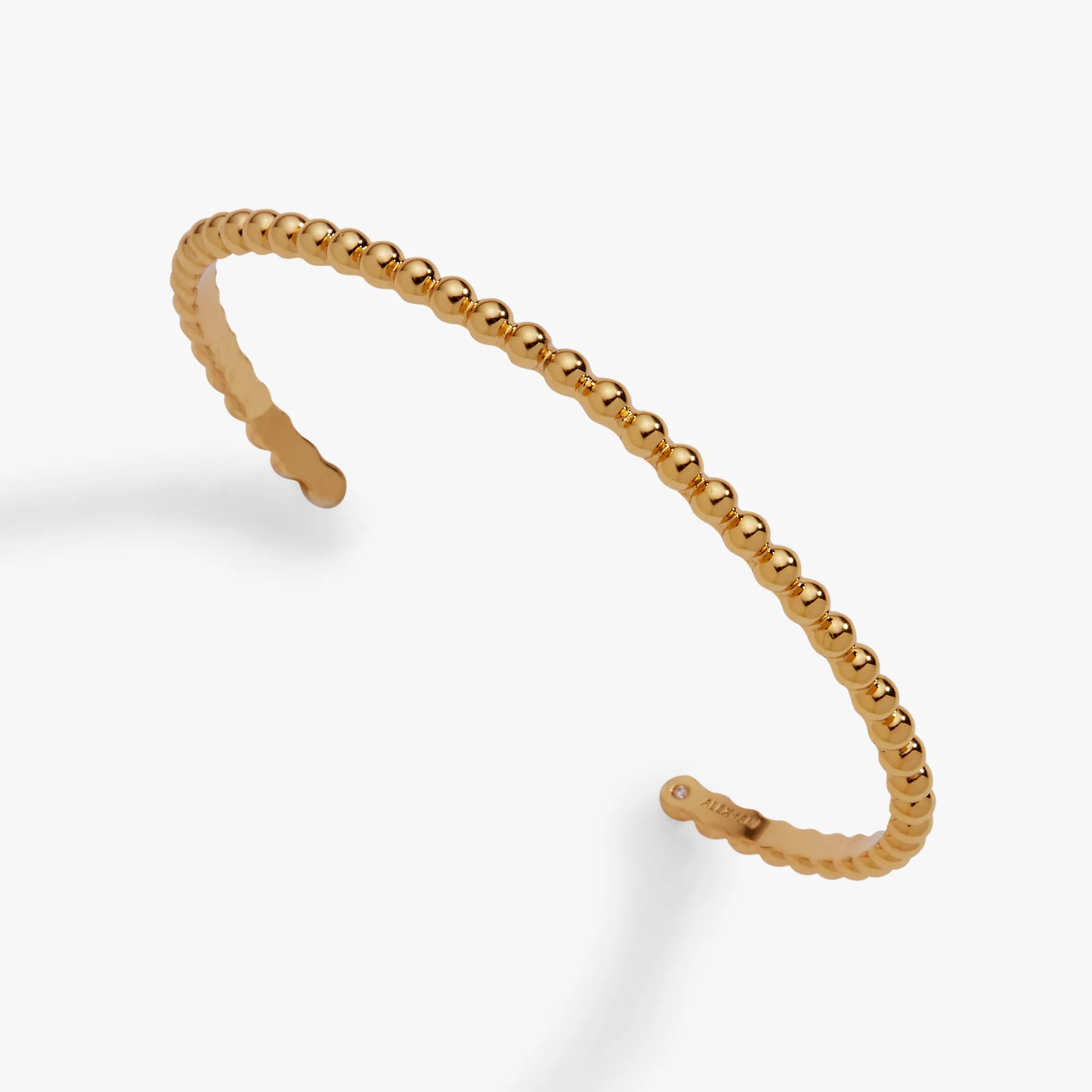 Gold Beaded Cuff Bracelet sold by Alex and Ani product image thumbnail 3